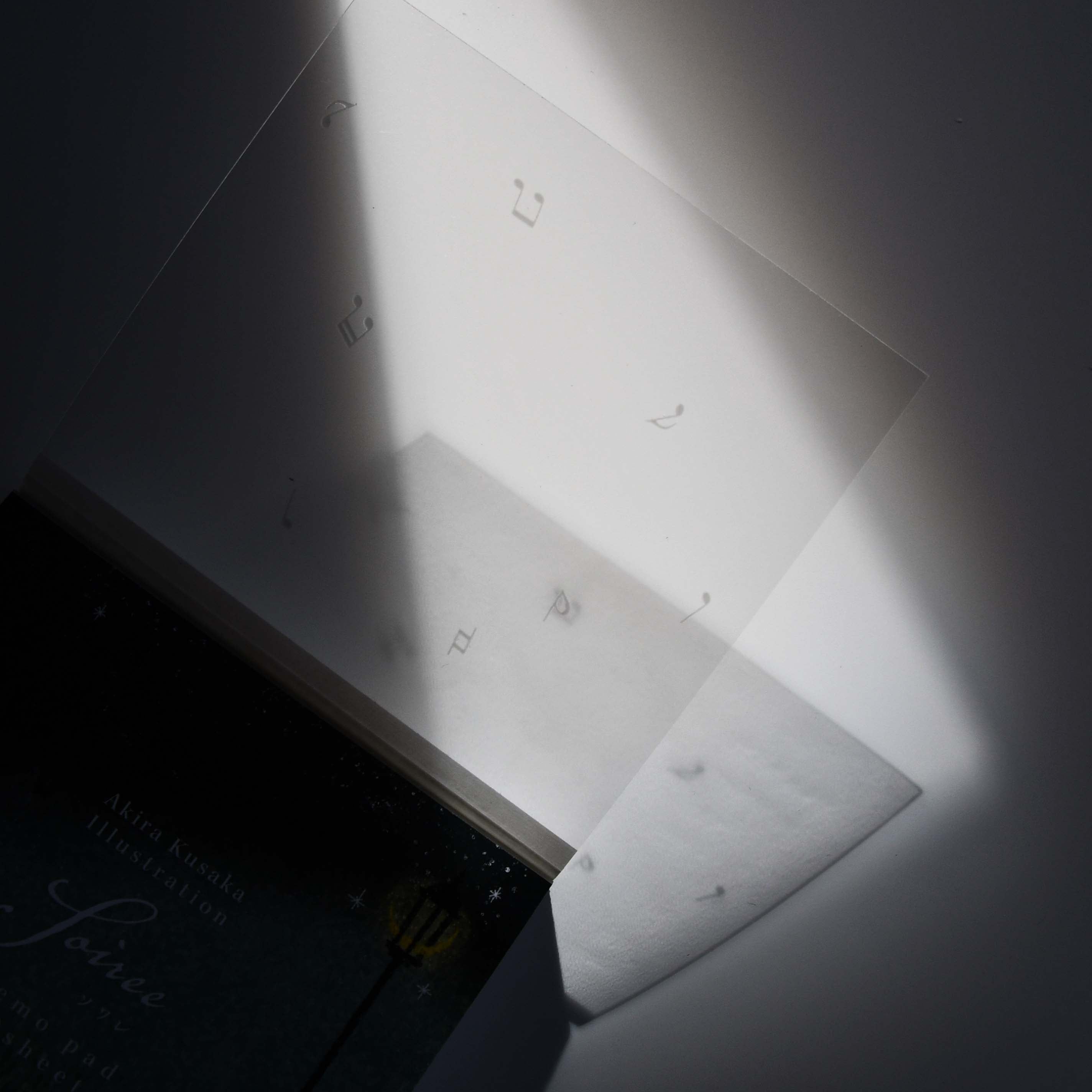 Akira Kusaka Illustration Memo Pad, Soiree, Japanese illustrator