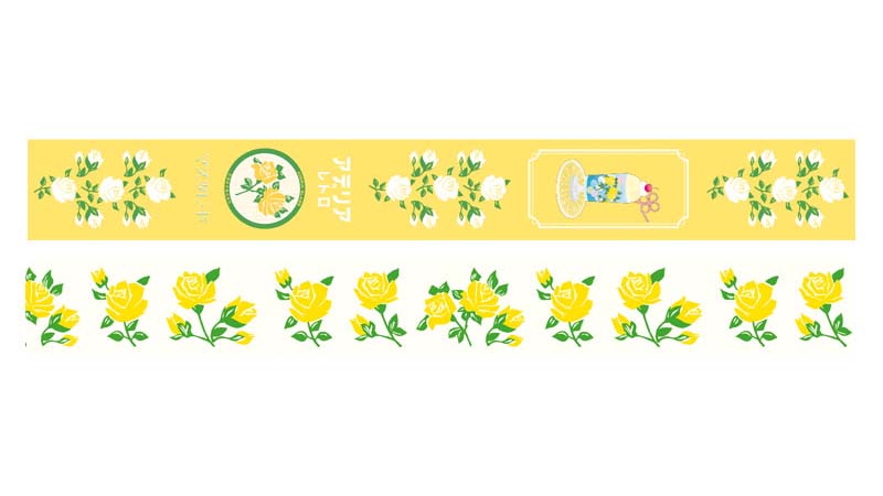 Aderia Retro Masking tape, Japanese retro illustration and high-quality design