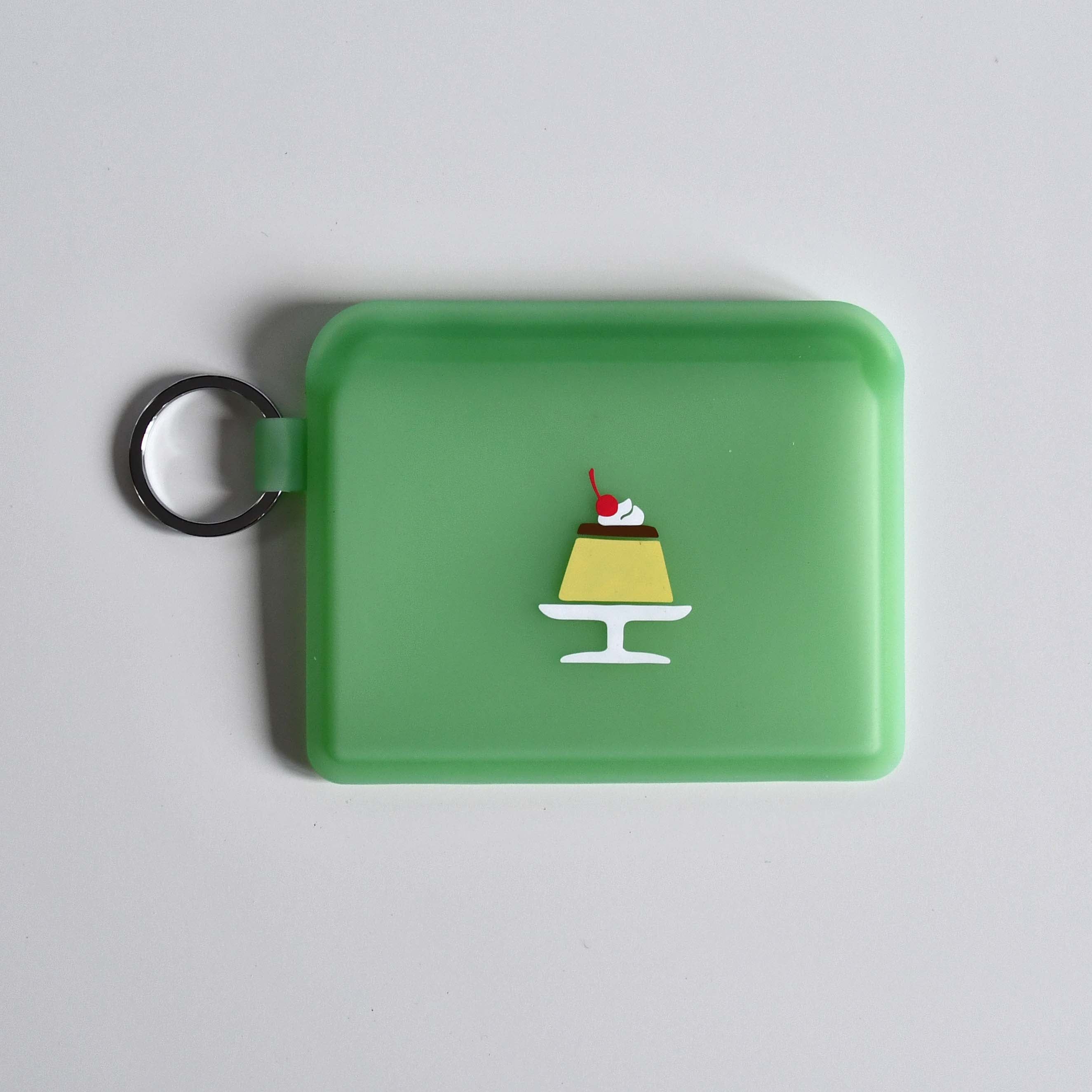 FLAPPO Silicon Coin Pouch Pudding illustration