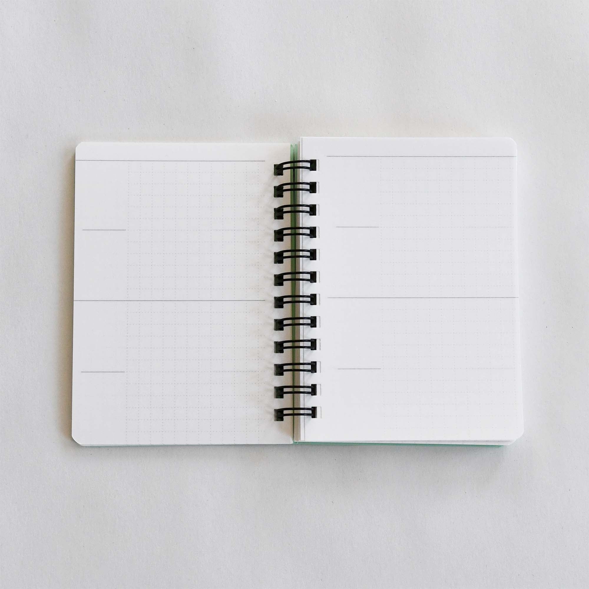 LIFE FREE DAYS B7 92 Sheets Notebooks Pocket Journal Mint Made in Japan