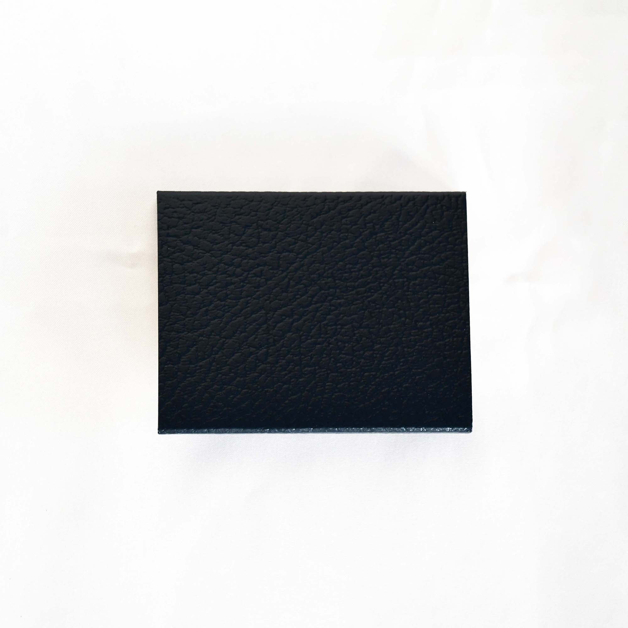 LIFE Index Sticky Memo Notes with Leather Case Navy YAMAMA Bungu Stationery Made in Japan