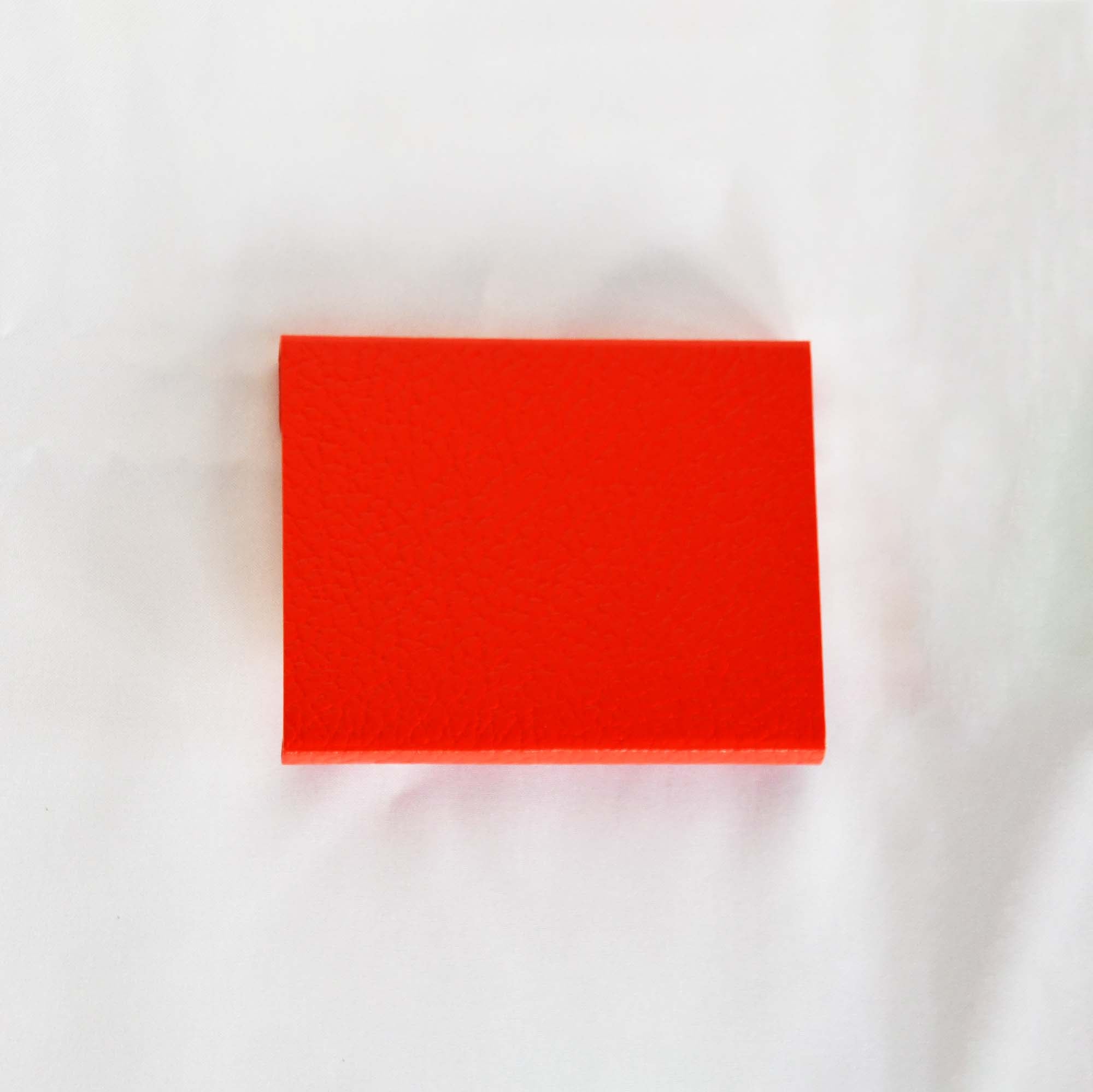 LIFE Index Sticky Memo Notes with Leather Case Orange YAMAMA Bungu Stationery Made in Japan