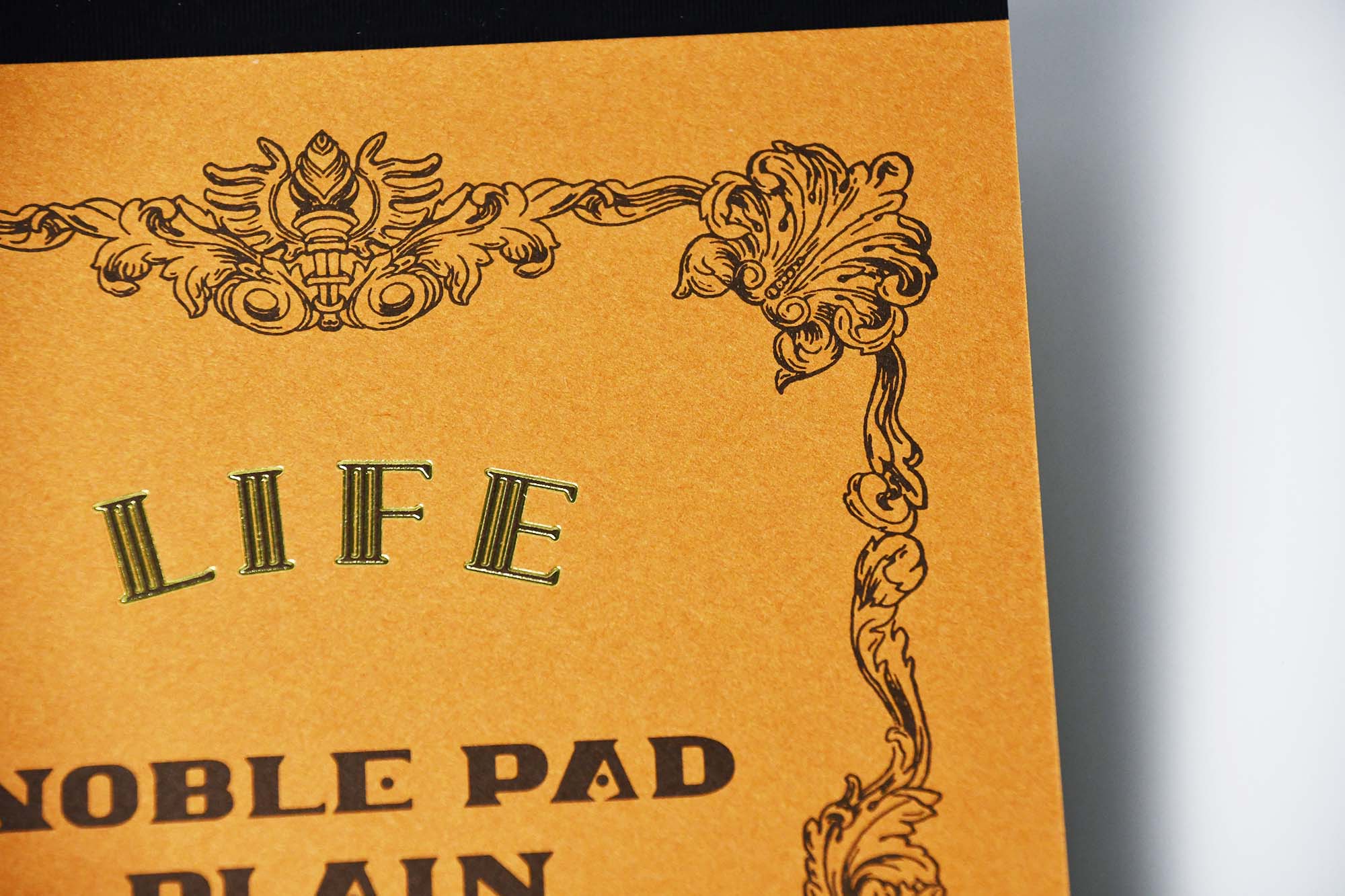 LIFE Noble Pad Section 100 Sheets A5 N401 Made in Japan Notepads Brown