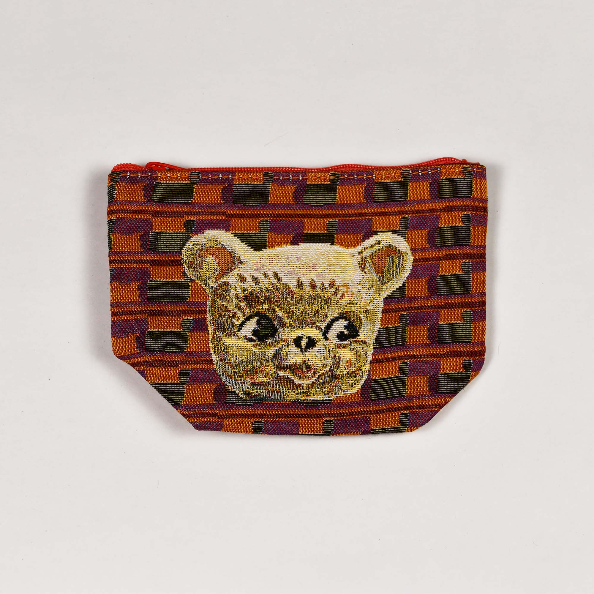 Nathalie Lete] Animal Motif Pouch - White Bear – iii Design Shop