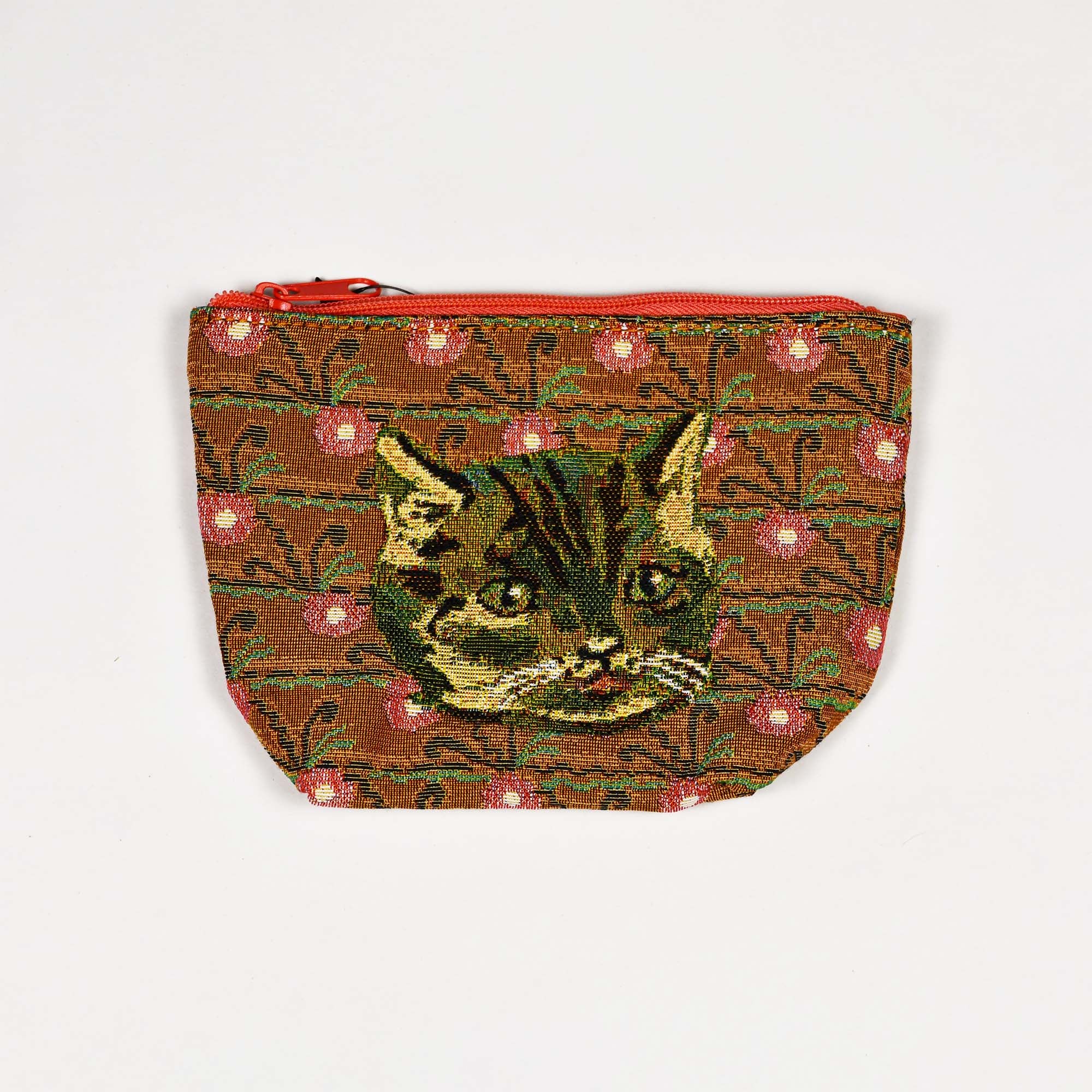 Nathalie Lete Animal Motif Pouch Tabby Cat