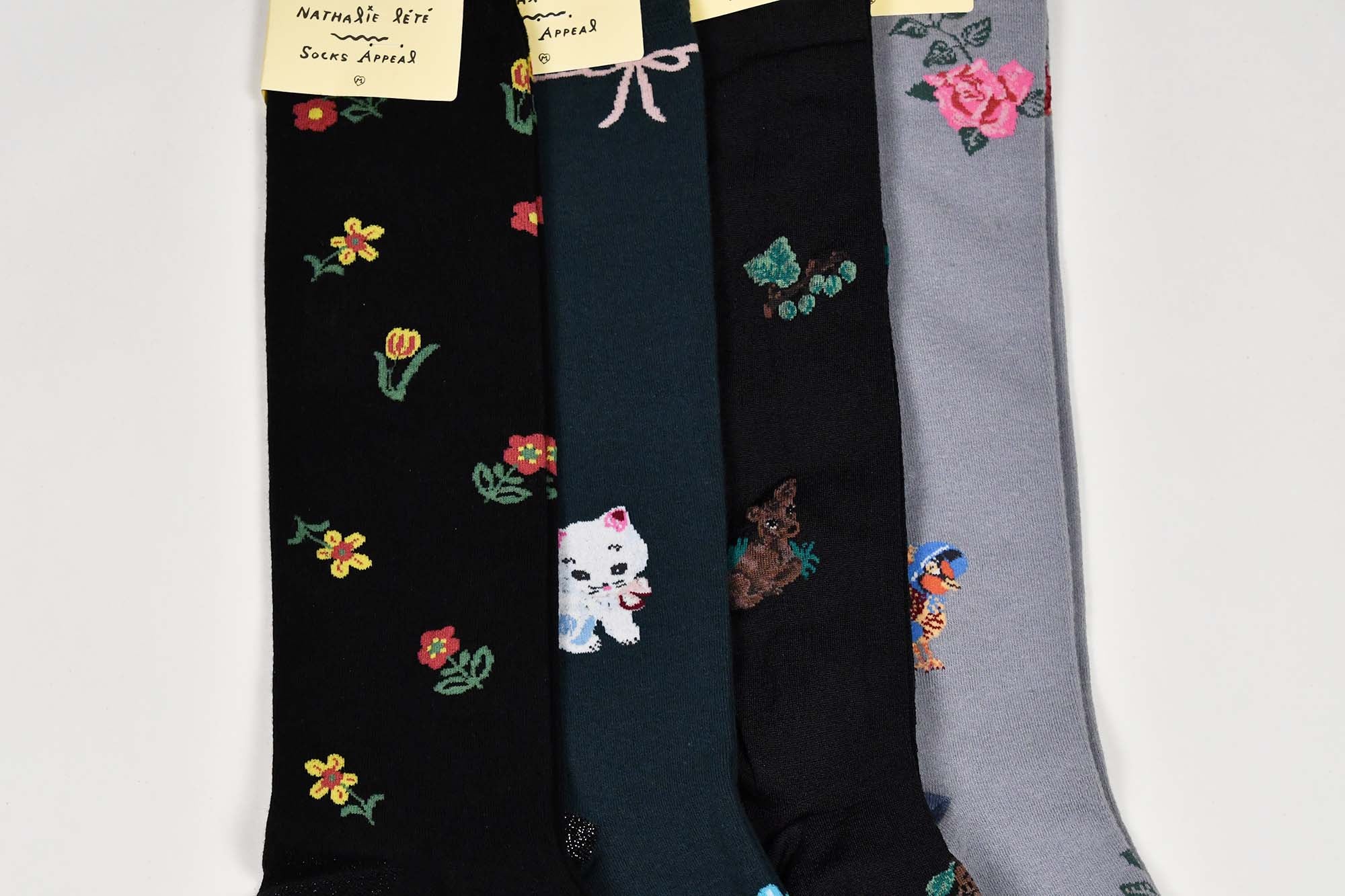 Nathalie Lete Luxury Knee High Stocking