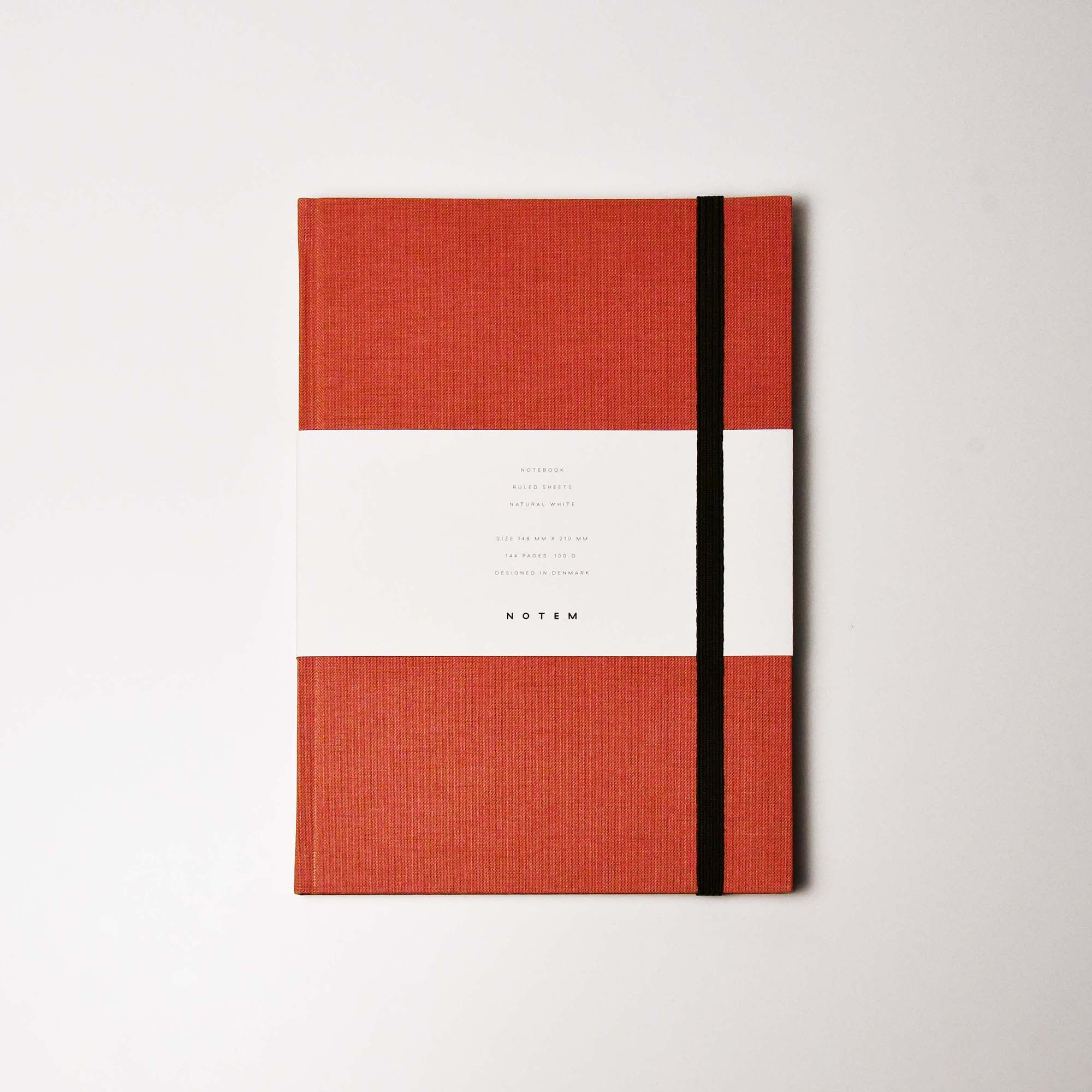 NOTEM BEA Notebook with Elastic Band Rose