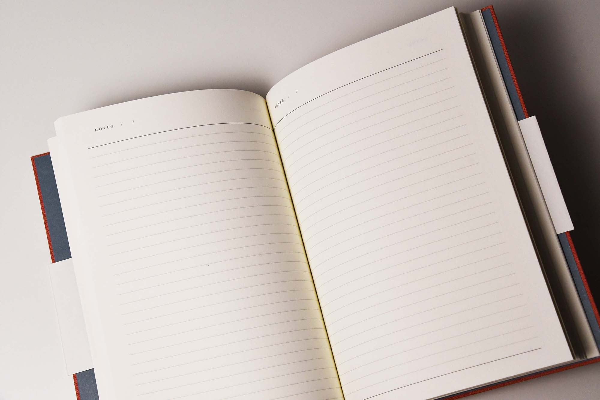 NOTEM BEA Notebook with Elastic Band Rose