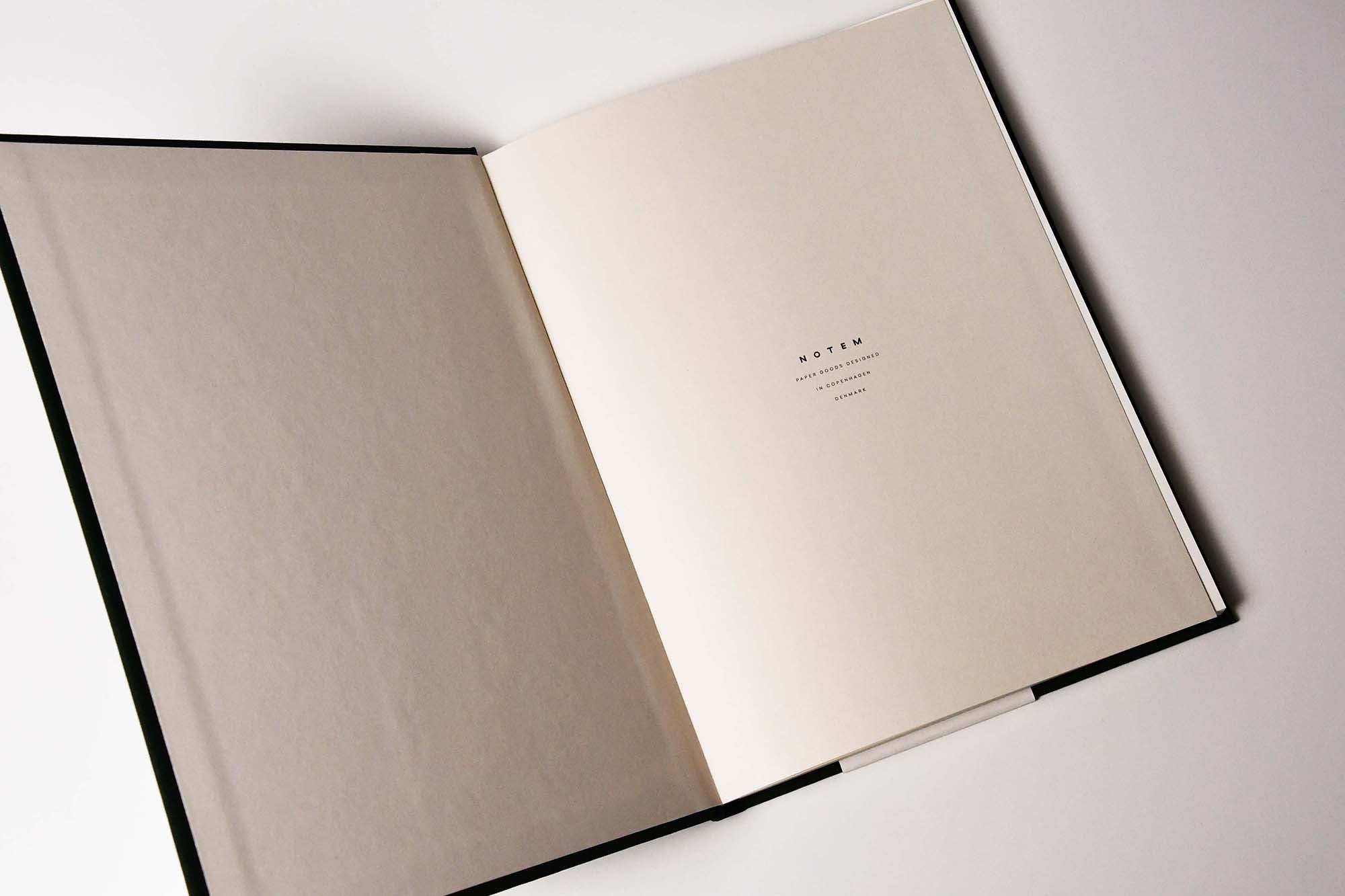 NOTEM EVEN Work Journal Notebook Dark Green Large