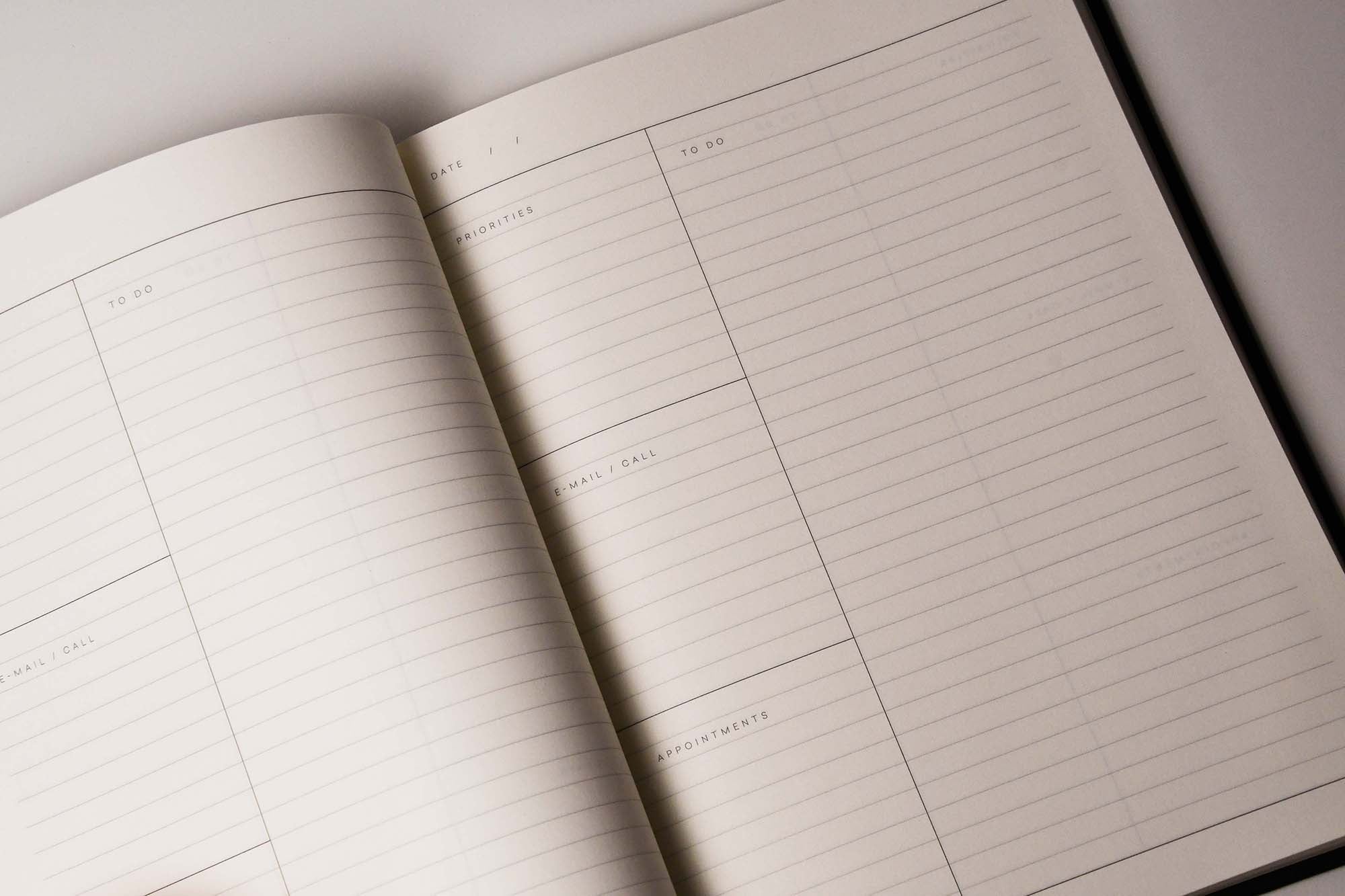 NOTEM EVEN Work Journal Notebook Dark Green Large