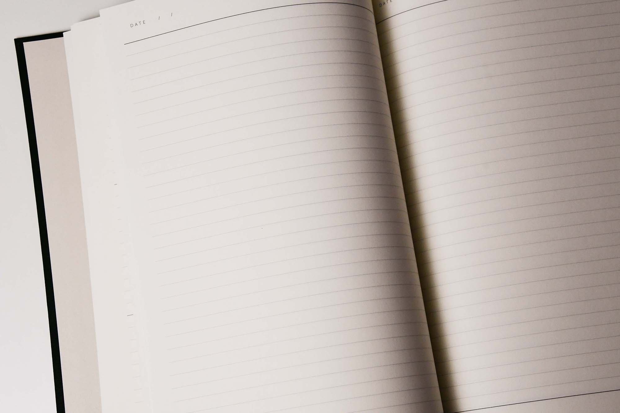 NOTEM EVEN Work Journal Notebook Dark Green Large