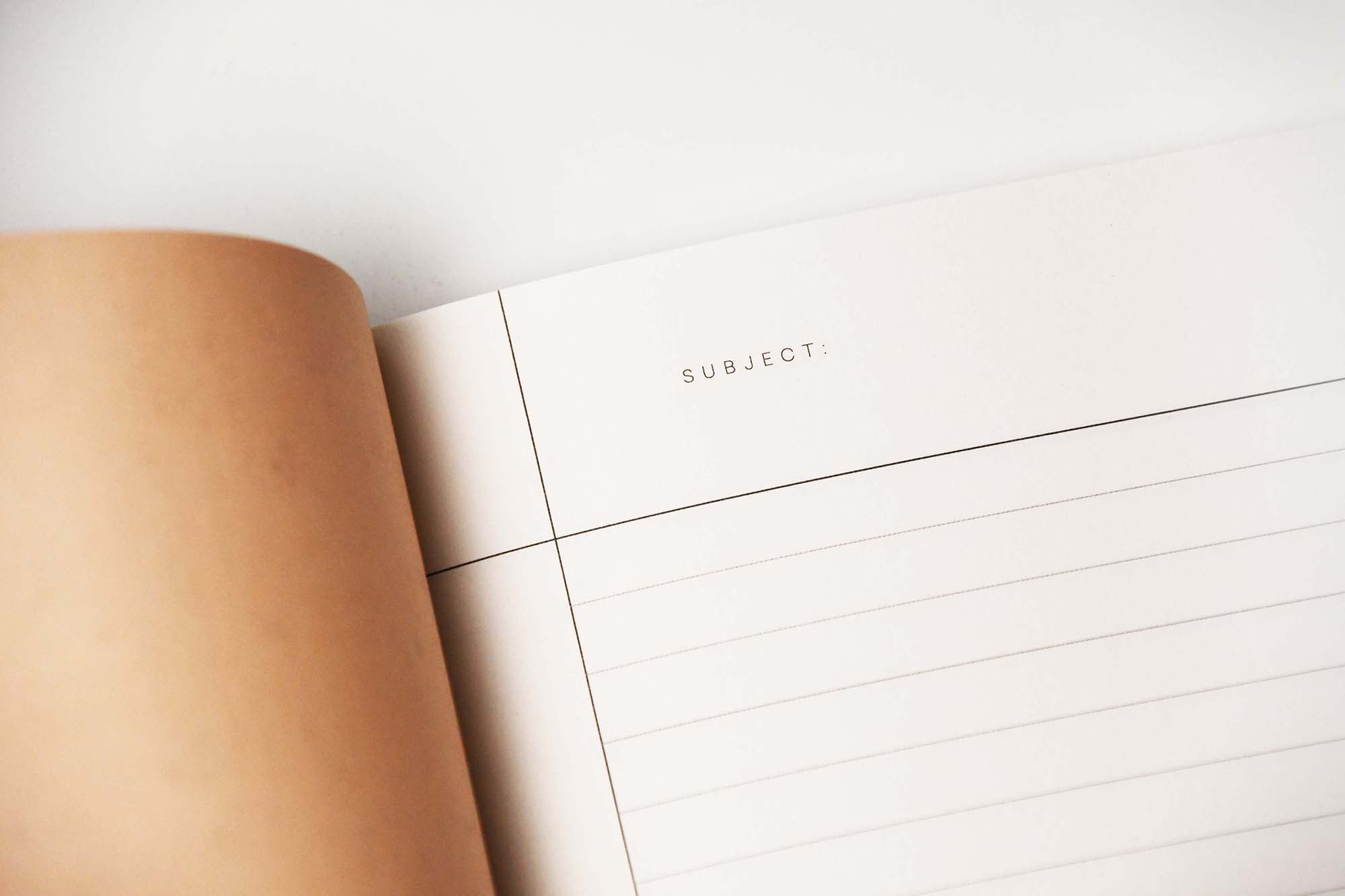 NOTEM VITA Softcover Notebook Medium Dark Blue