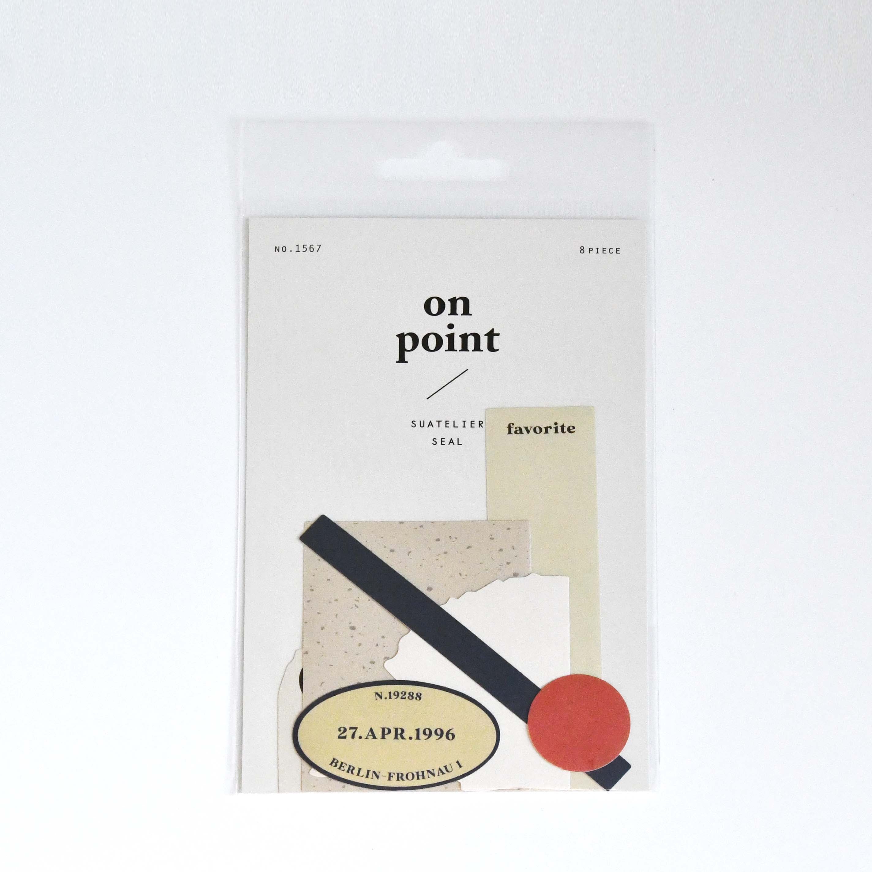 Suatelier On Point Flake Sticker - No.1567