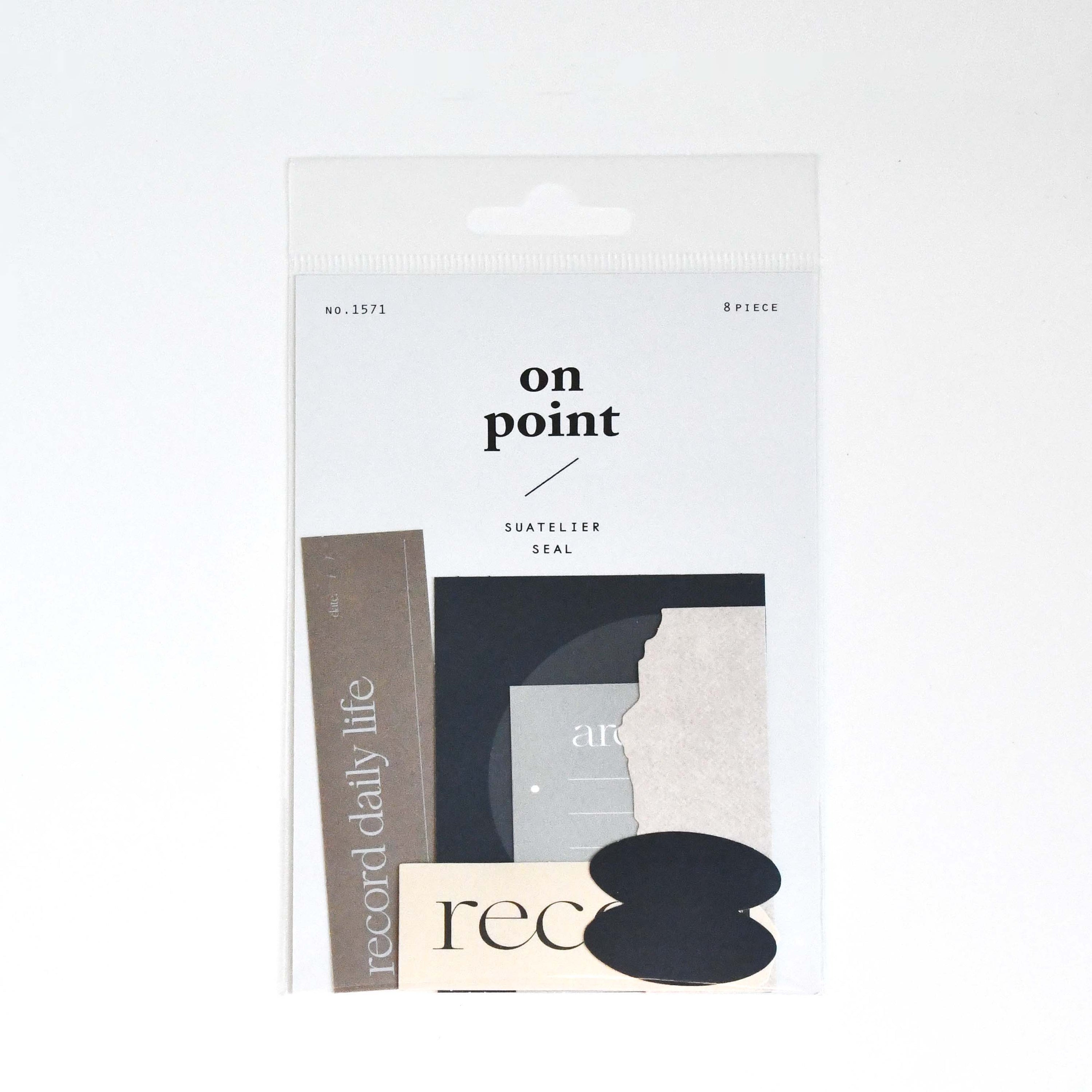Suatelier On Point Flake Sticker - No.1571