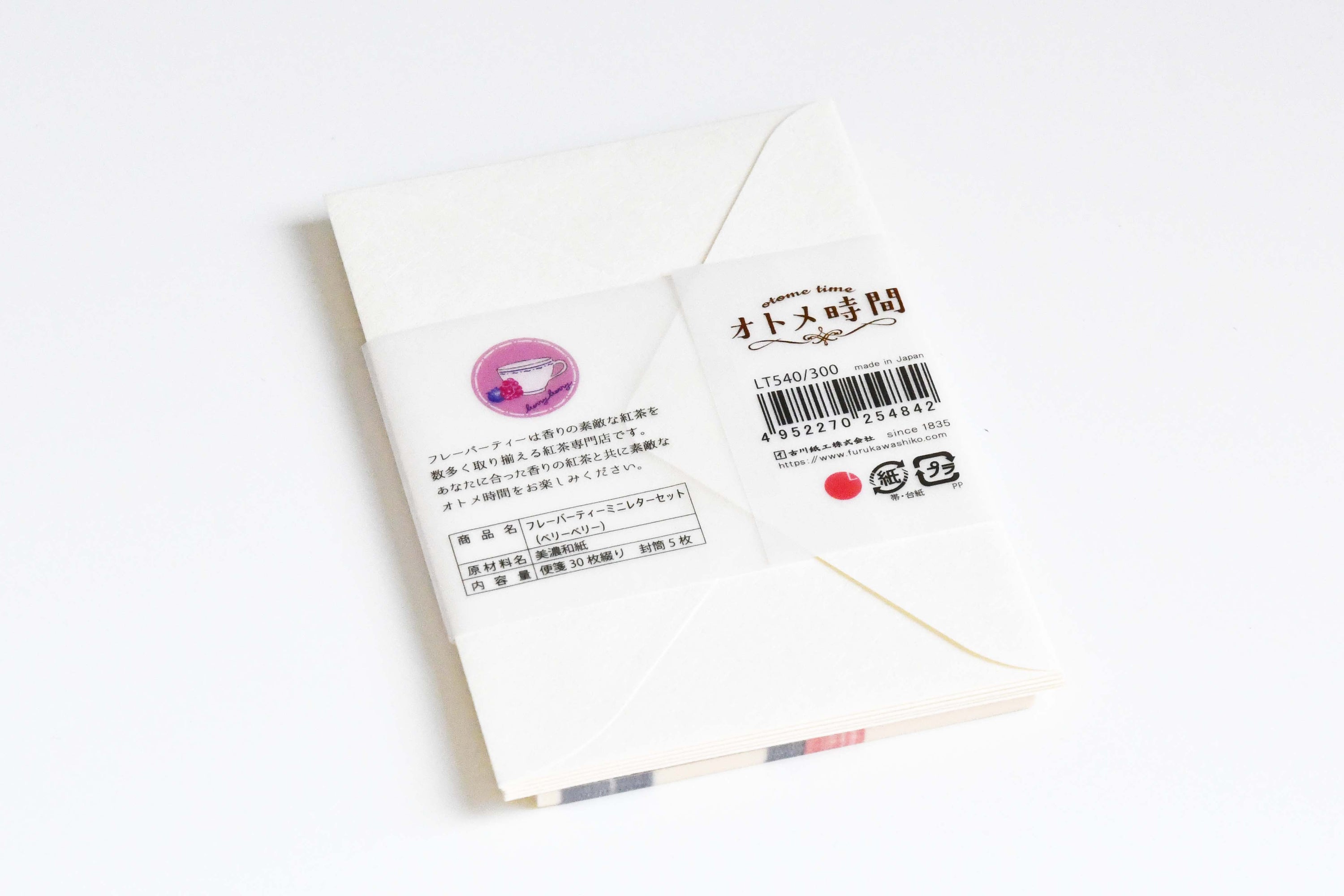 Otome Time FLAVOR TEA Tea Bag Letter Paper Berry