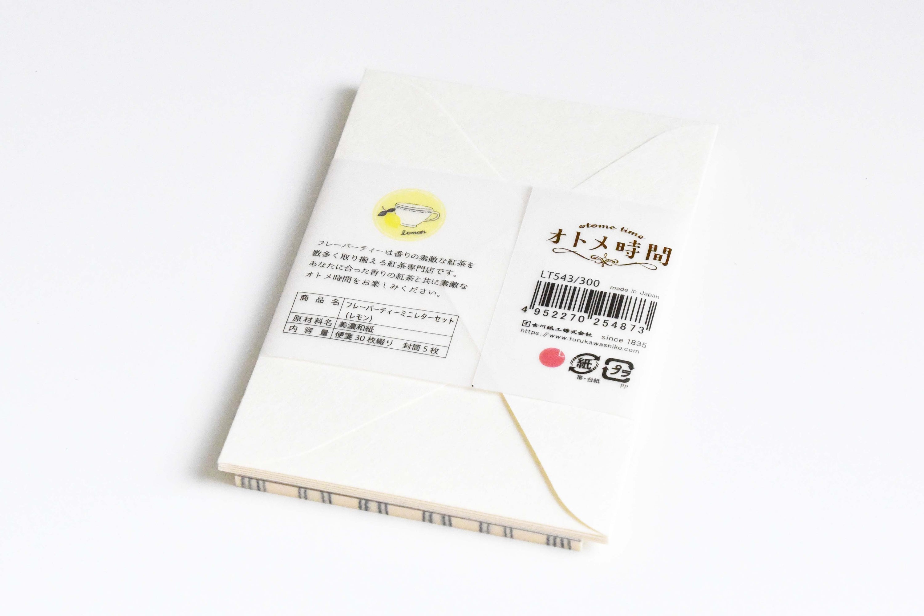 Otome Time FLAVOR TEA Tea Bag Letter Paper Lemon