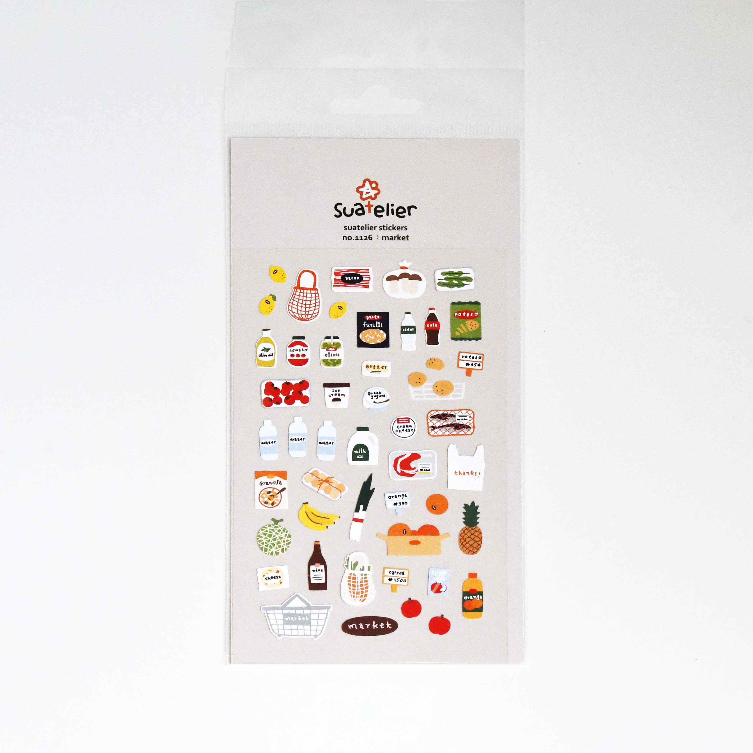 Suatelier Sticker - Market #1126