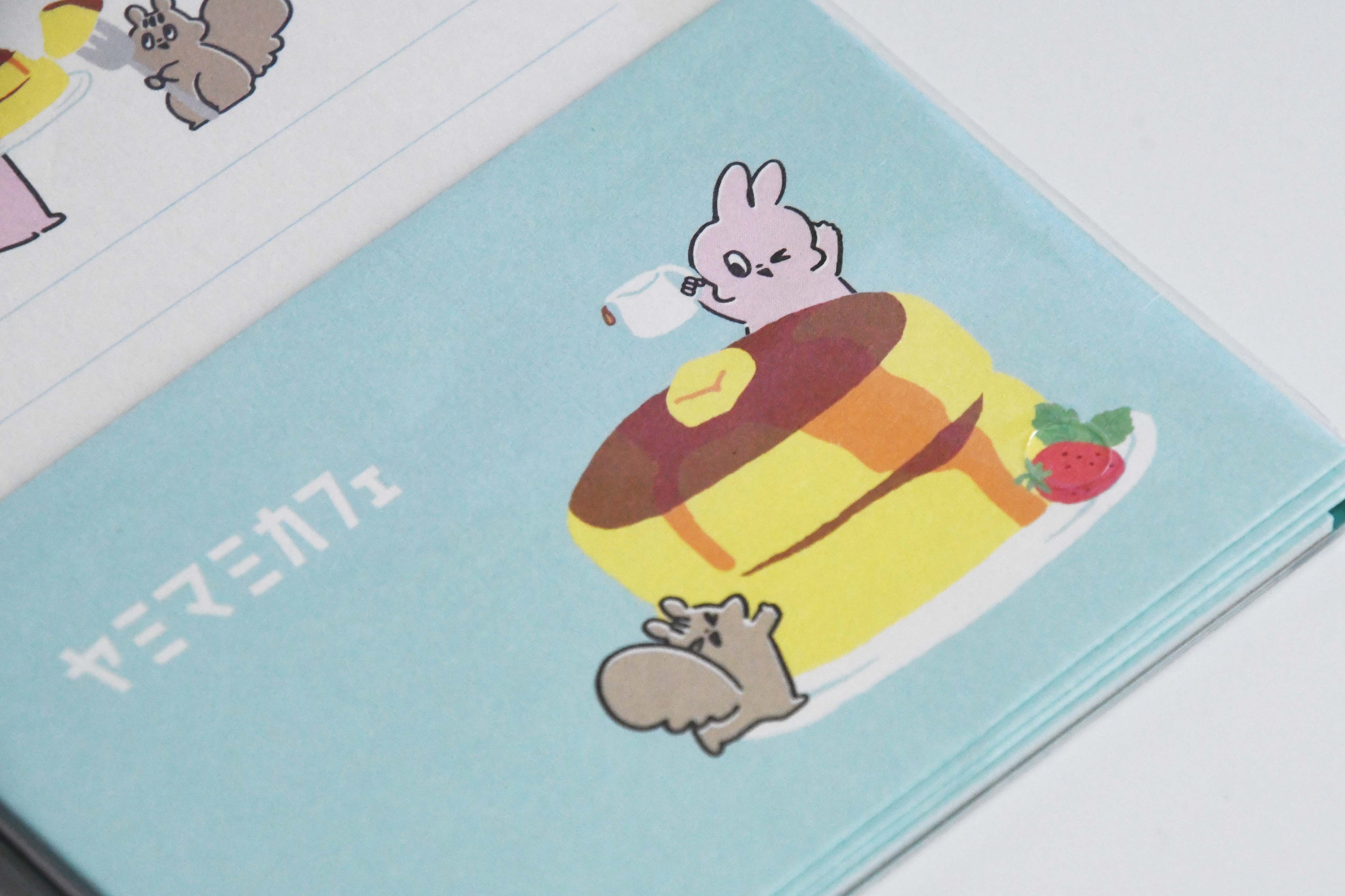 Yummy Mummy Cafe Stationary Series Made in Japan, Mini Letter Set Pancake