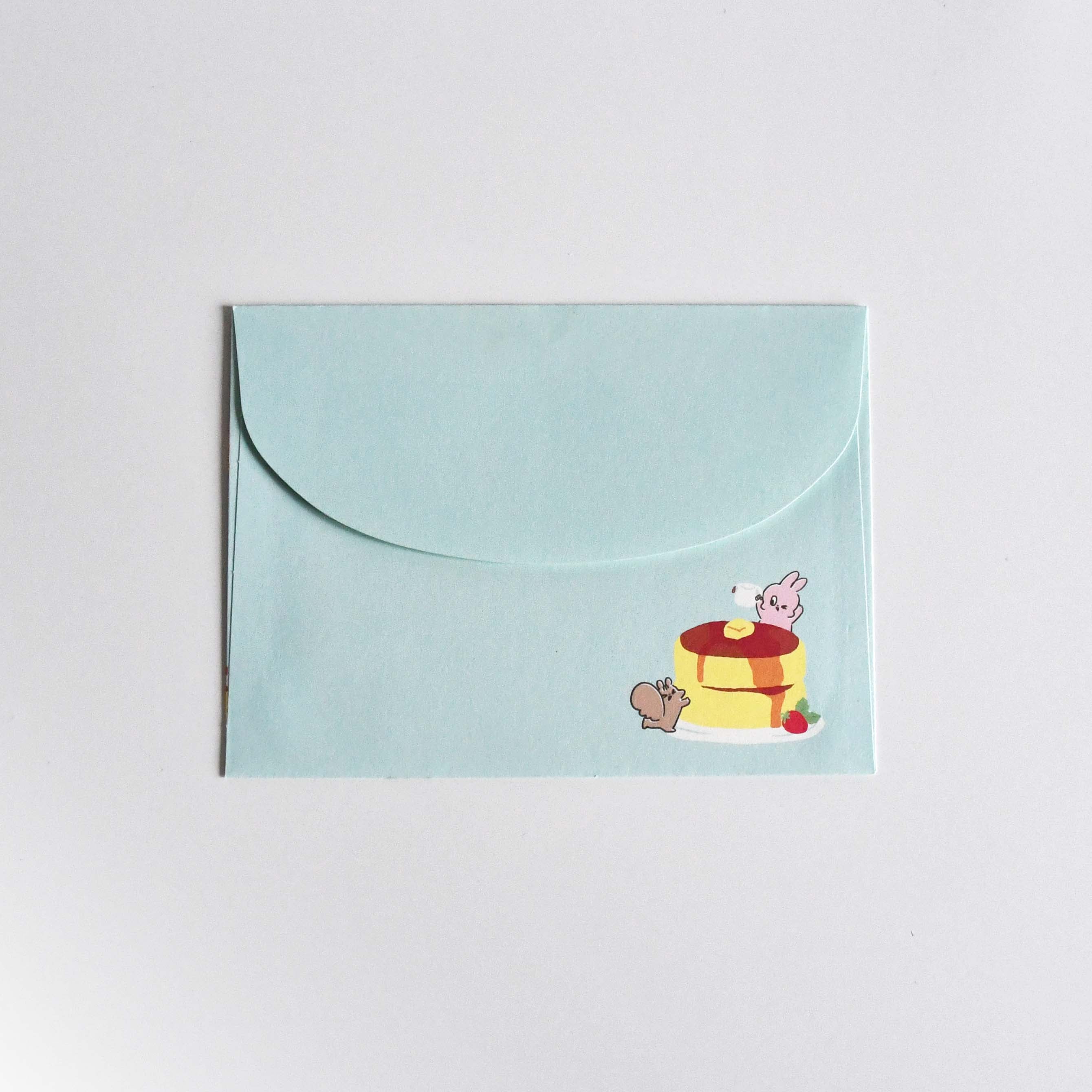 Yummy Mummy Cafe Stationary Series Made in Japan, Letter set Pancake