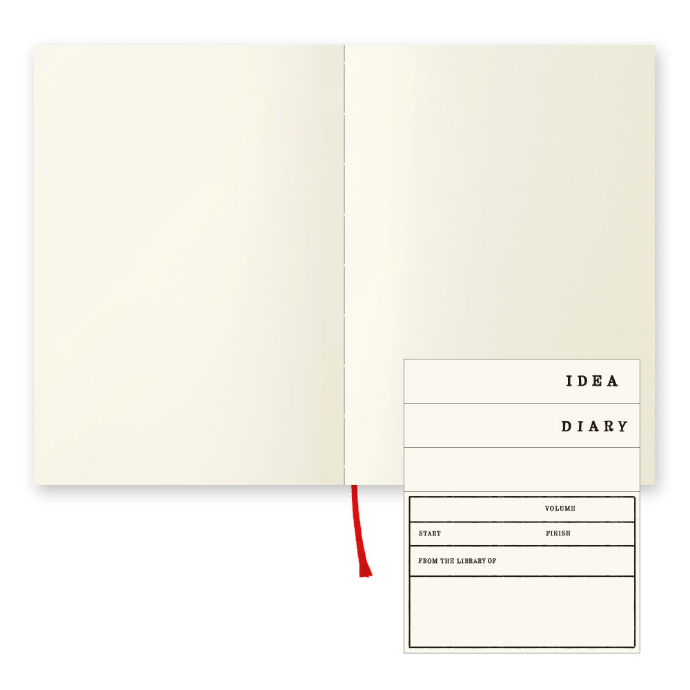 MIDORI MD Notebook Book A6 Blank