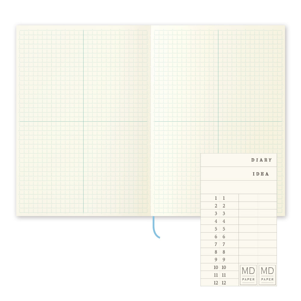 MIDORI MD Notebook Journal A5 Block Grid