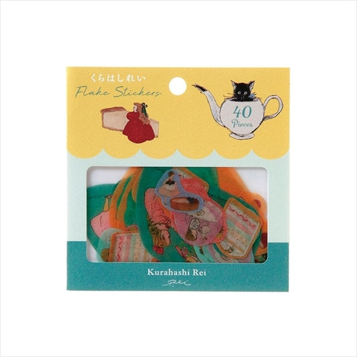 [Rei Kurahashi] Flake Sticker - Yellow
