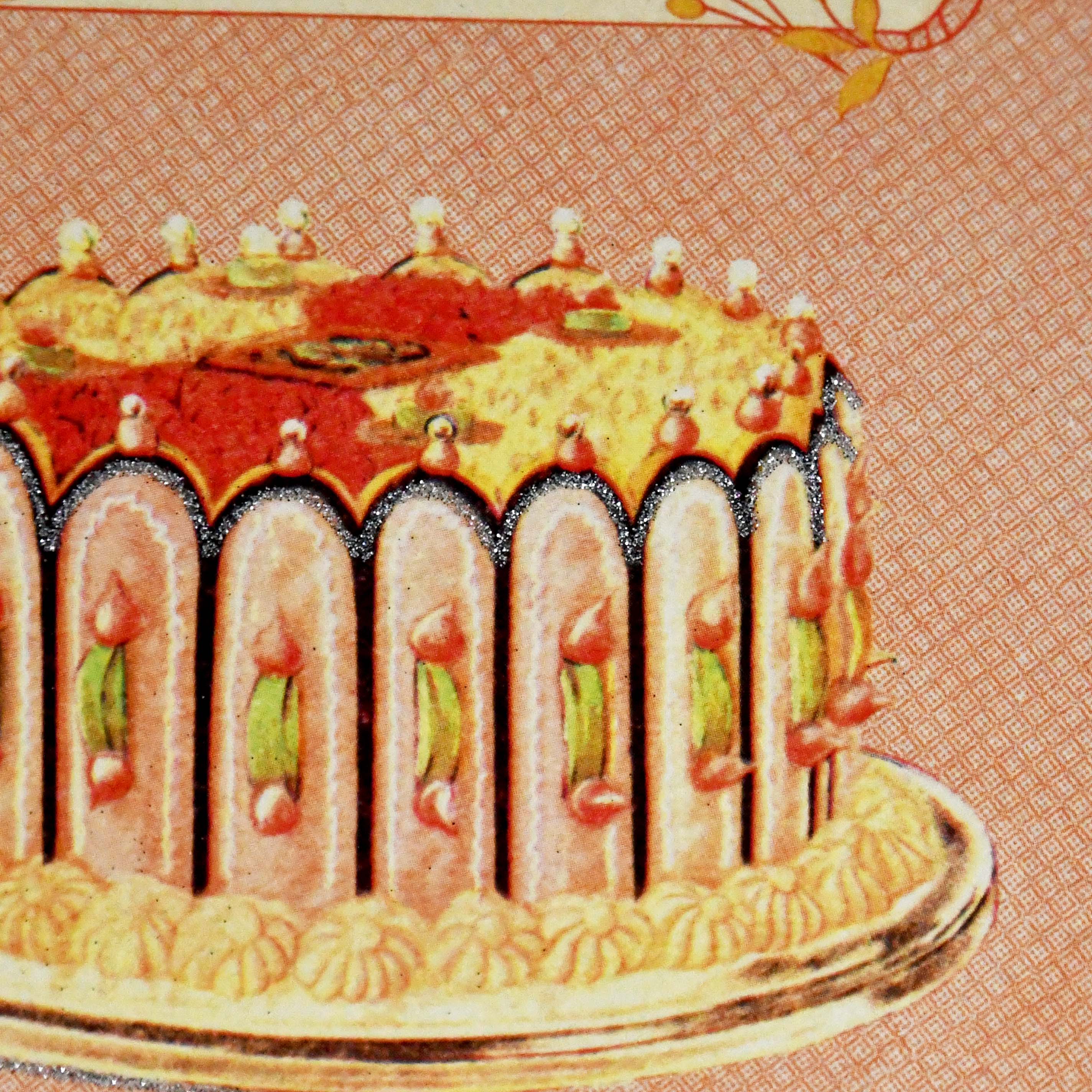 CAVALLINI&Co. LA PATISSERIE Cake Happy Birthday Greeting Card