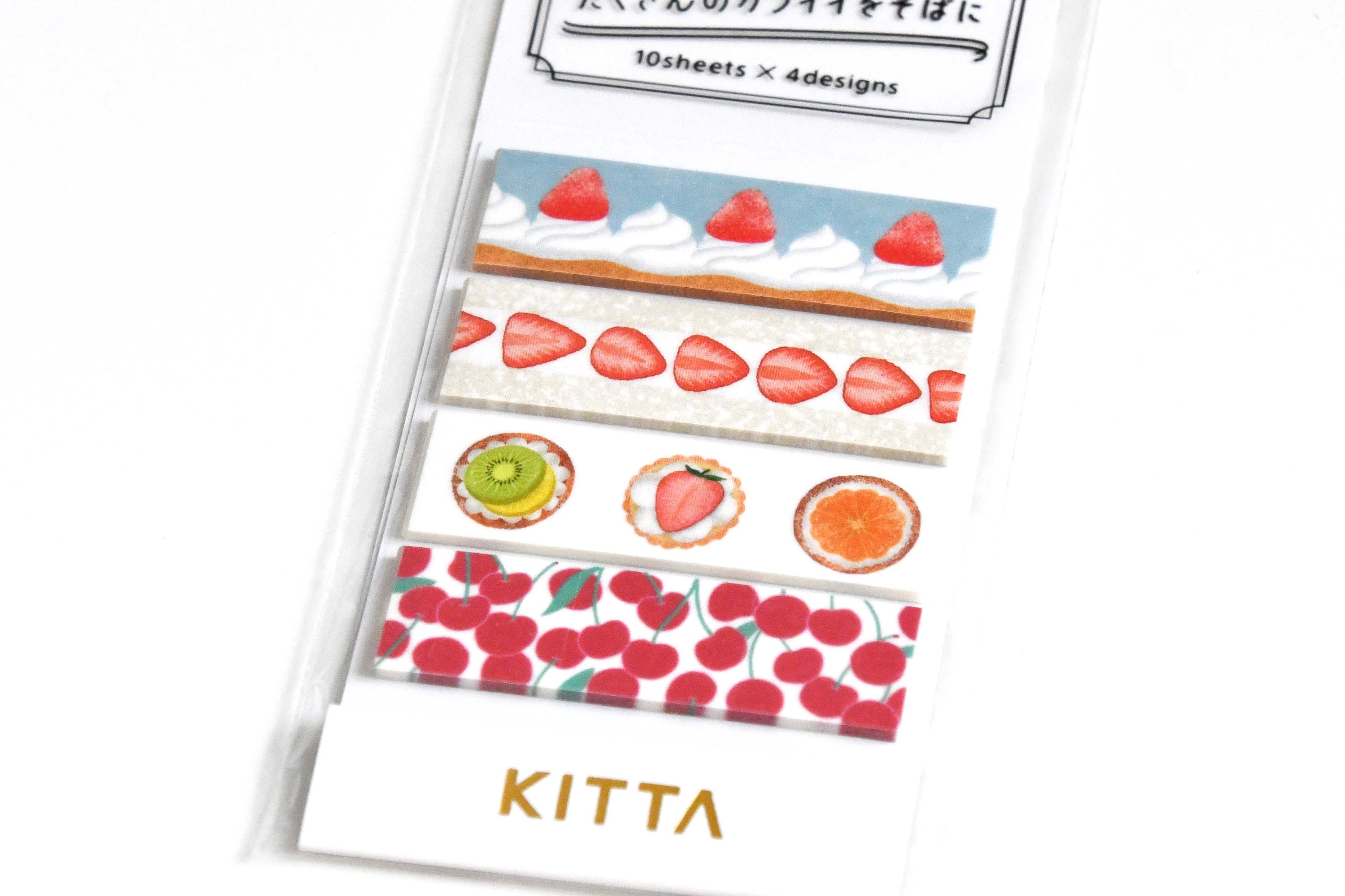 KITTA Strawberry Cake Masking Tape, Sweets