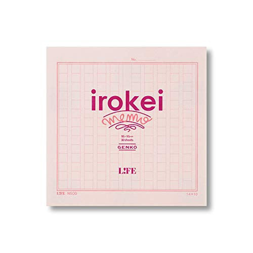 [LIFE] Irokei Japanese style Memo Notebook - Pink