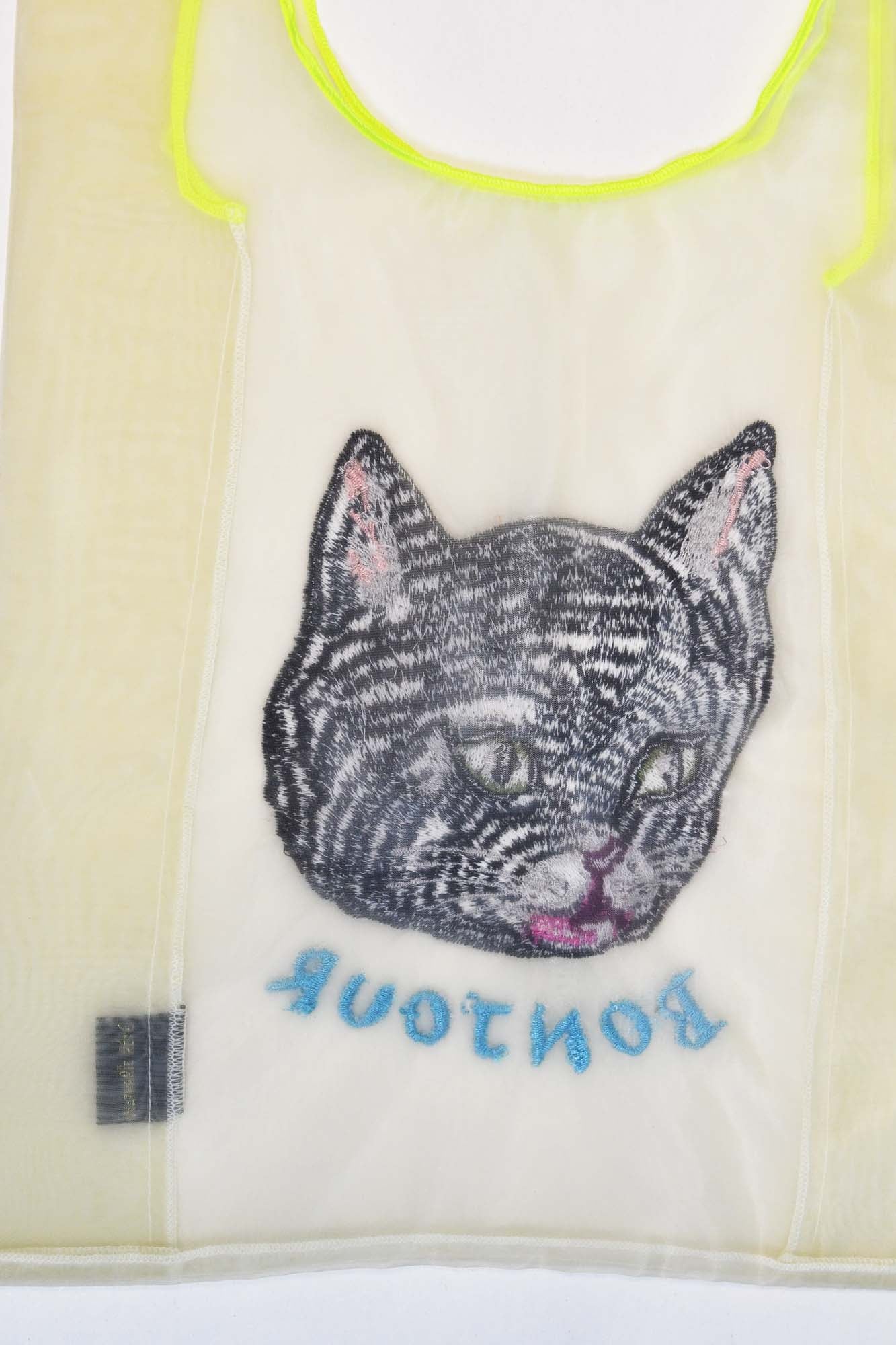 [Nathalie Lete] Organdy Bag S - Black Cat