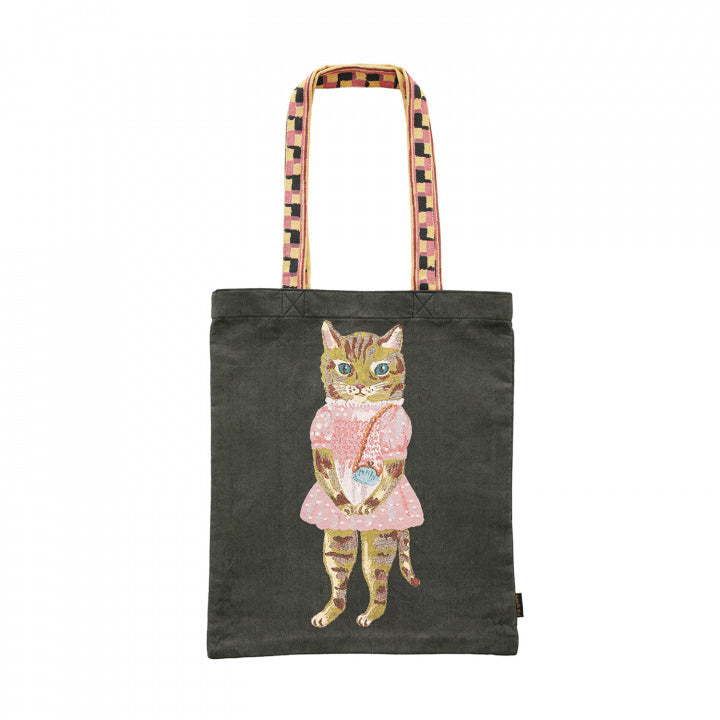 [Nathalie Lete] Rectangle Animal Tote Bag