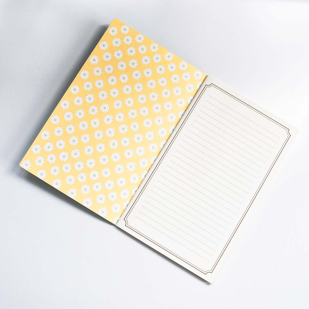 Aderia Retro A5 lined notebook, Japanese retro illustration and high-quality design