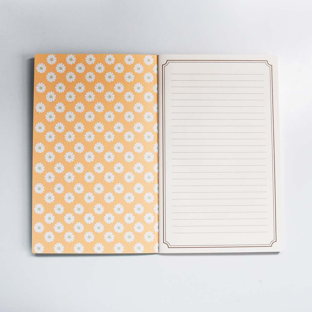 Aderia Retro A5 lined notebook, Japanese retro illustration and high-quality design