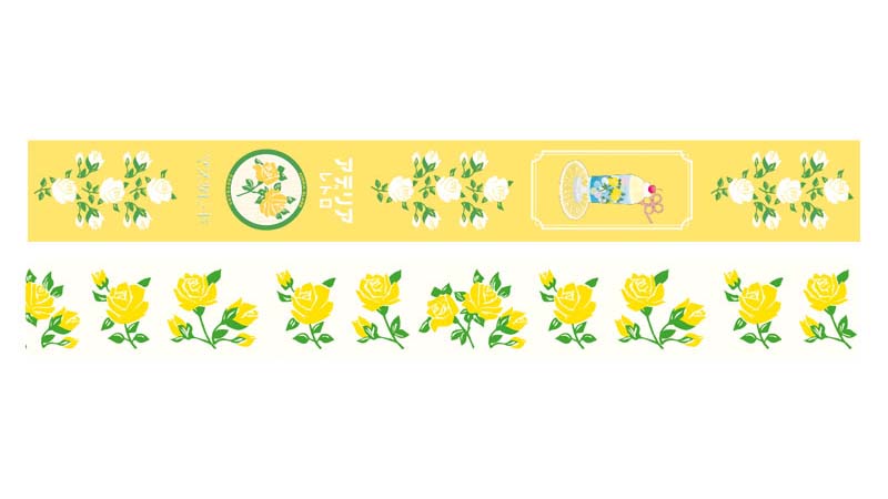 Aderia Retro Masking tape, Japanese retro illustration and high-quality design