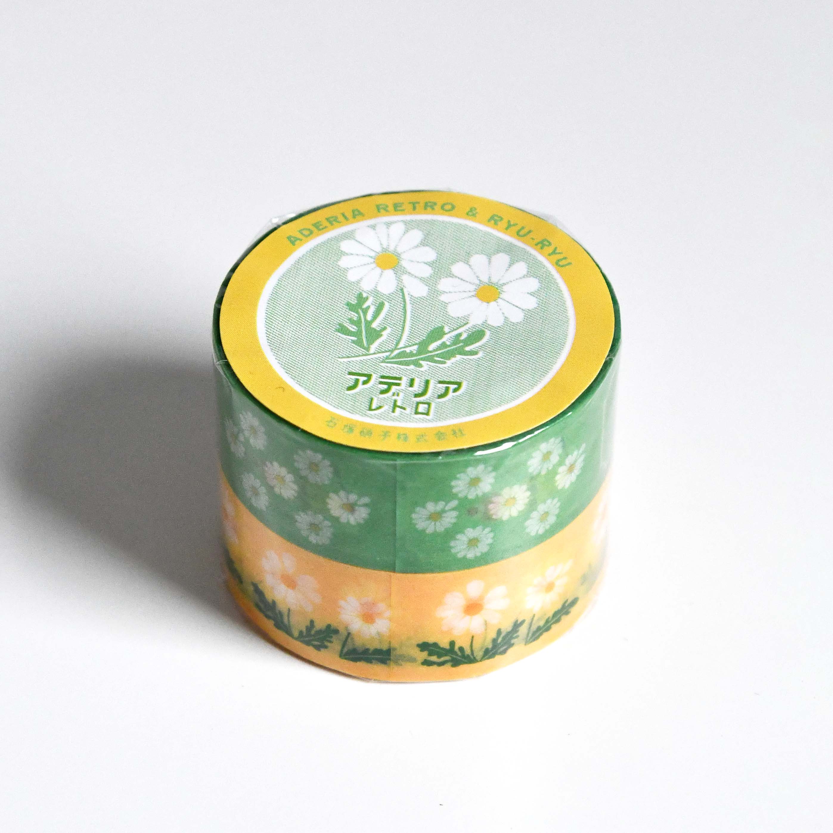 Aderia Retro Masking tape, Japanese retro illustration and high-quality design