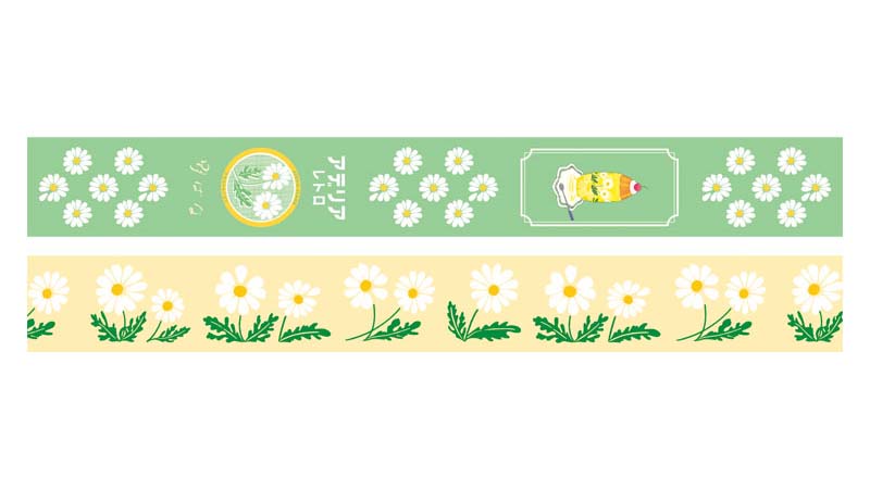 Aderia Retro Masking tape, Japanese retro illustration and high-quality design