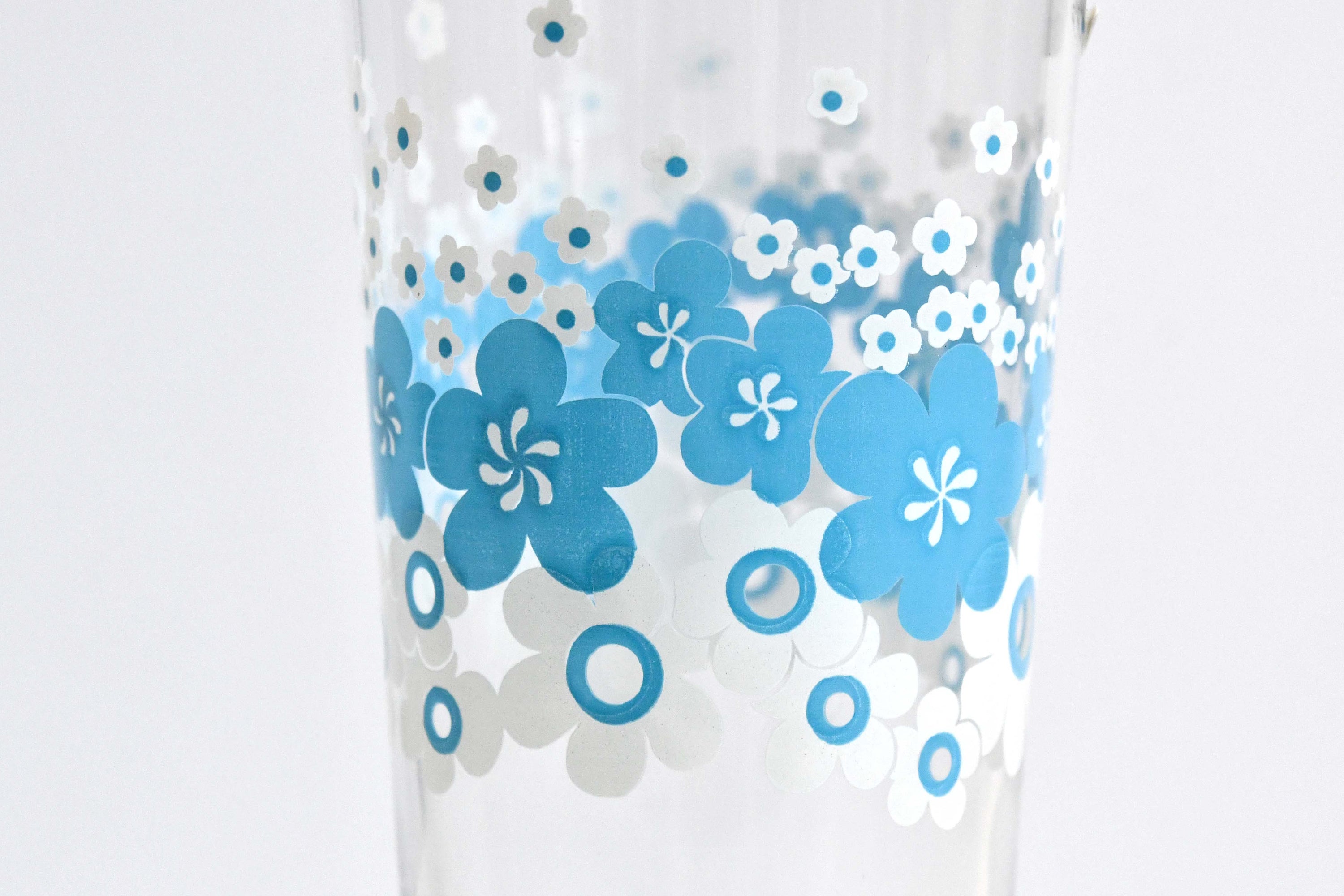 Aderia Retro Cup with leg glassware, Japanese retro illustration and high-quality design