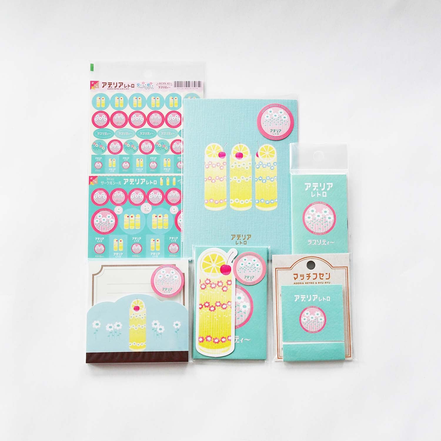ADERIA RETRO Stationery Set B - Rhapsody