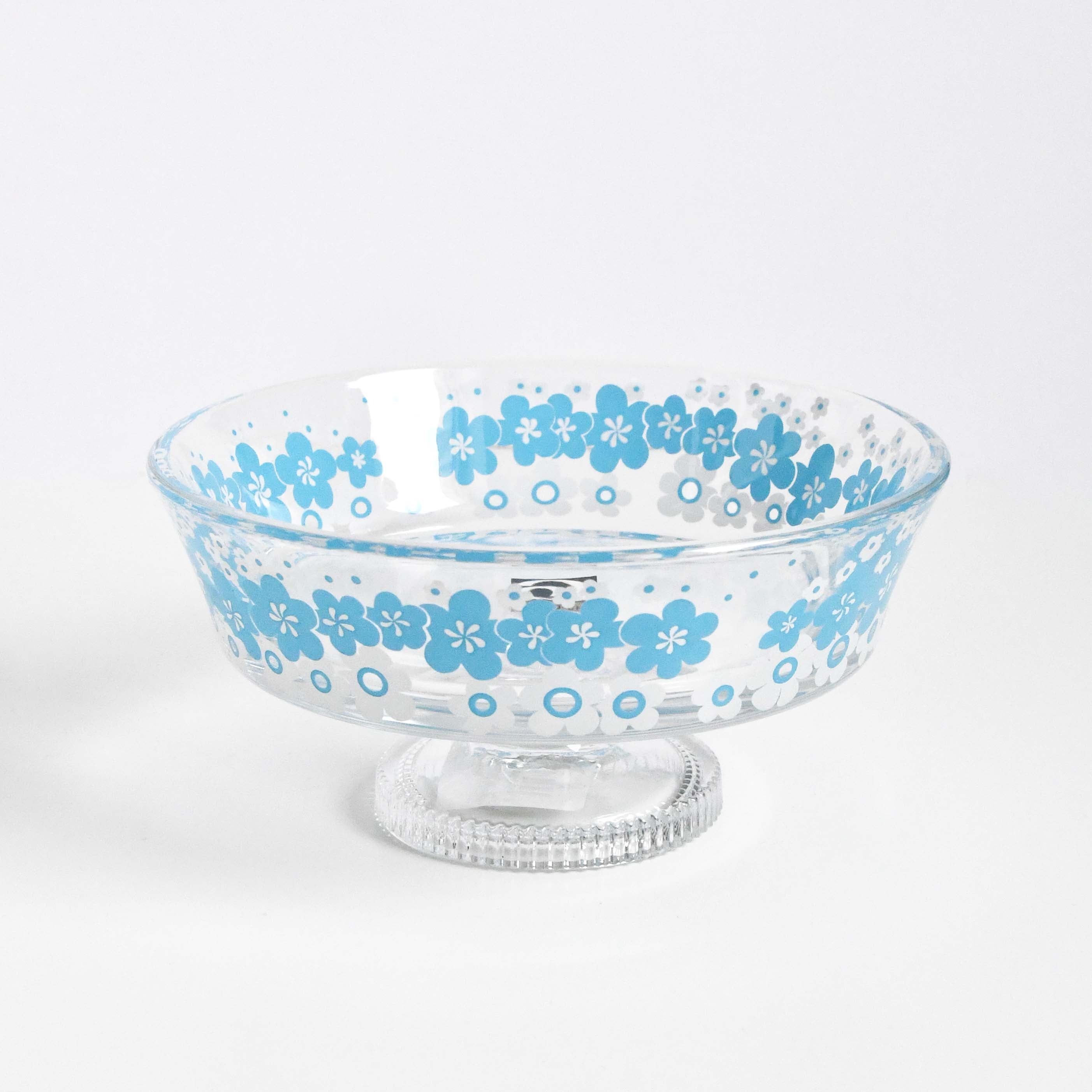 Aderia Retro Shallow dessert cup glassware, Japanese retro illustration and high-quality design