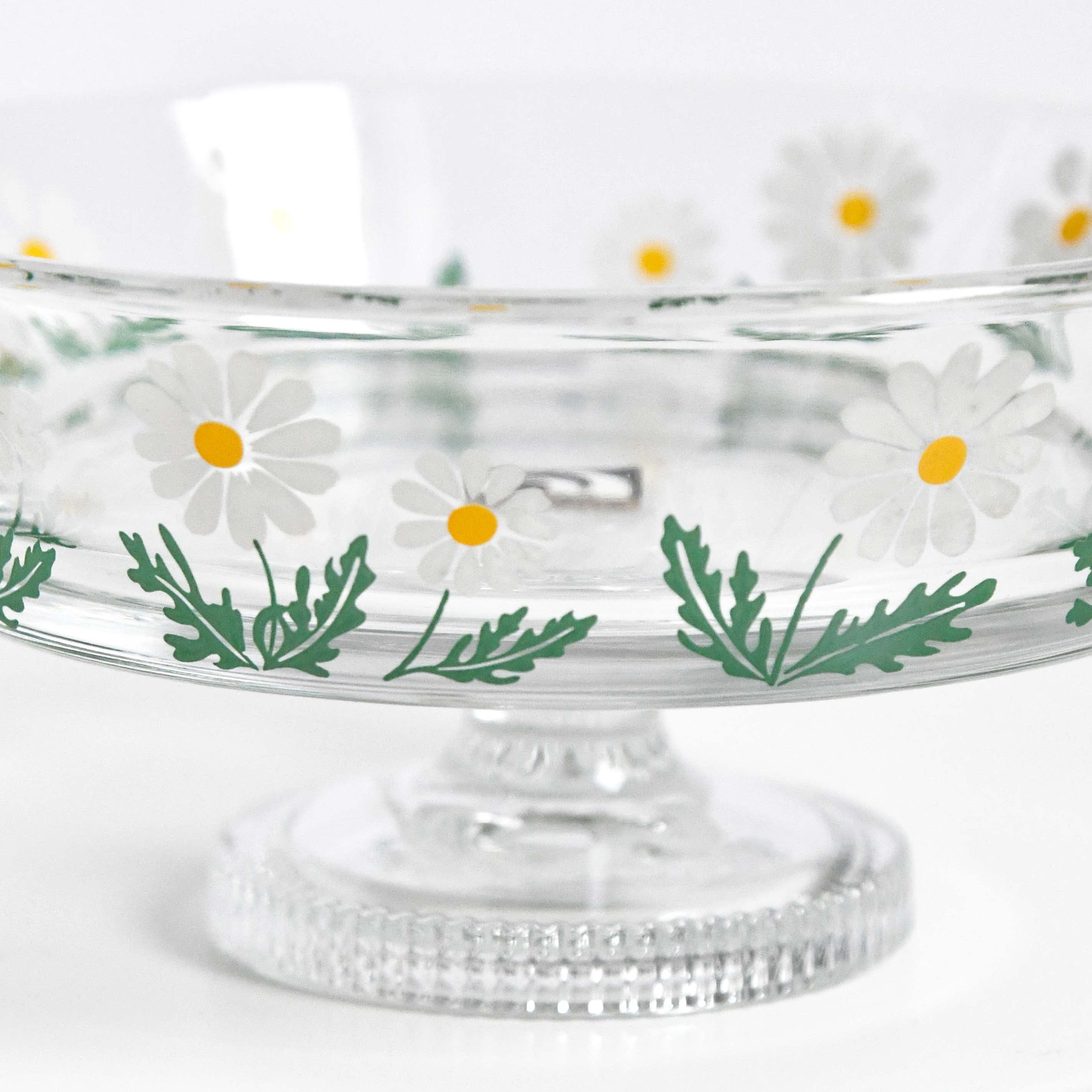 Aderia Retro Shallow dessert cup glassware, Japanese retro illustration and high-quality design