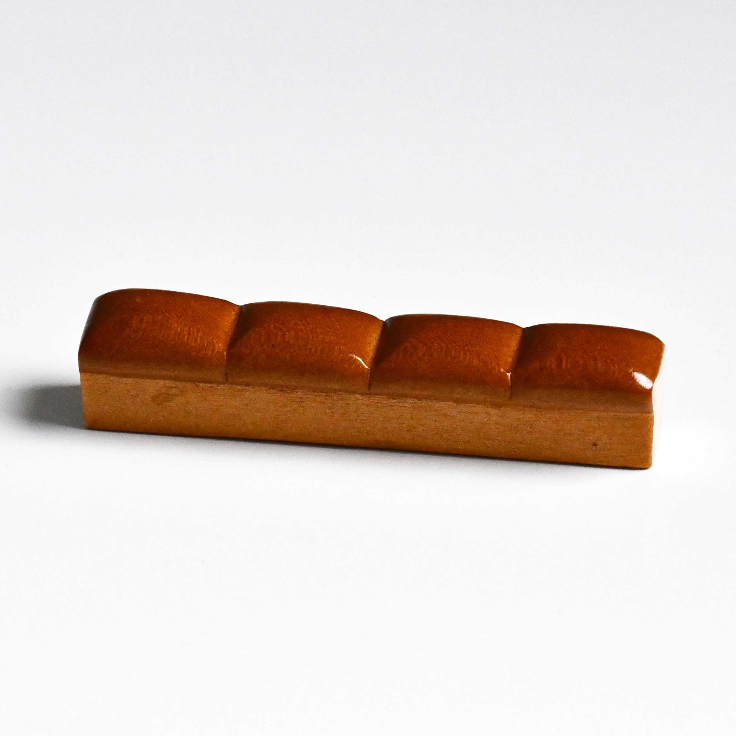 B.Baguette Wood Cutlery Chopsticks Rest White Bread