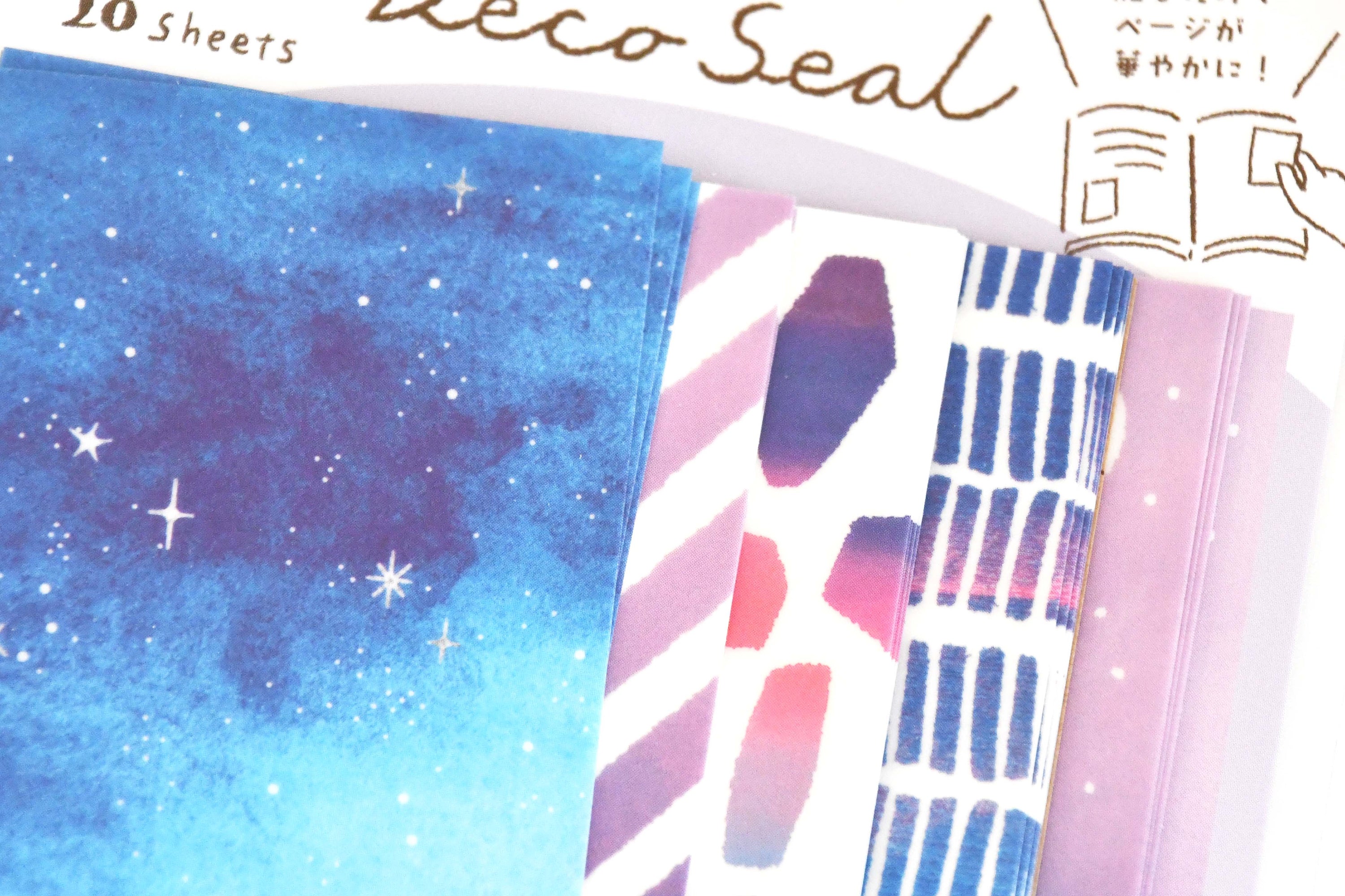 BGM Deco Seal Sticker Galaxy