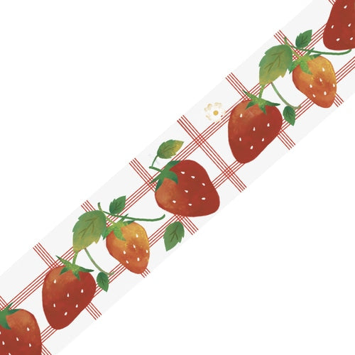 BGM Strawberry A la mode Transparent Masking Tape