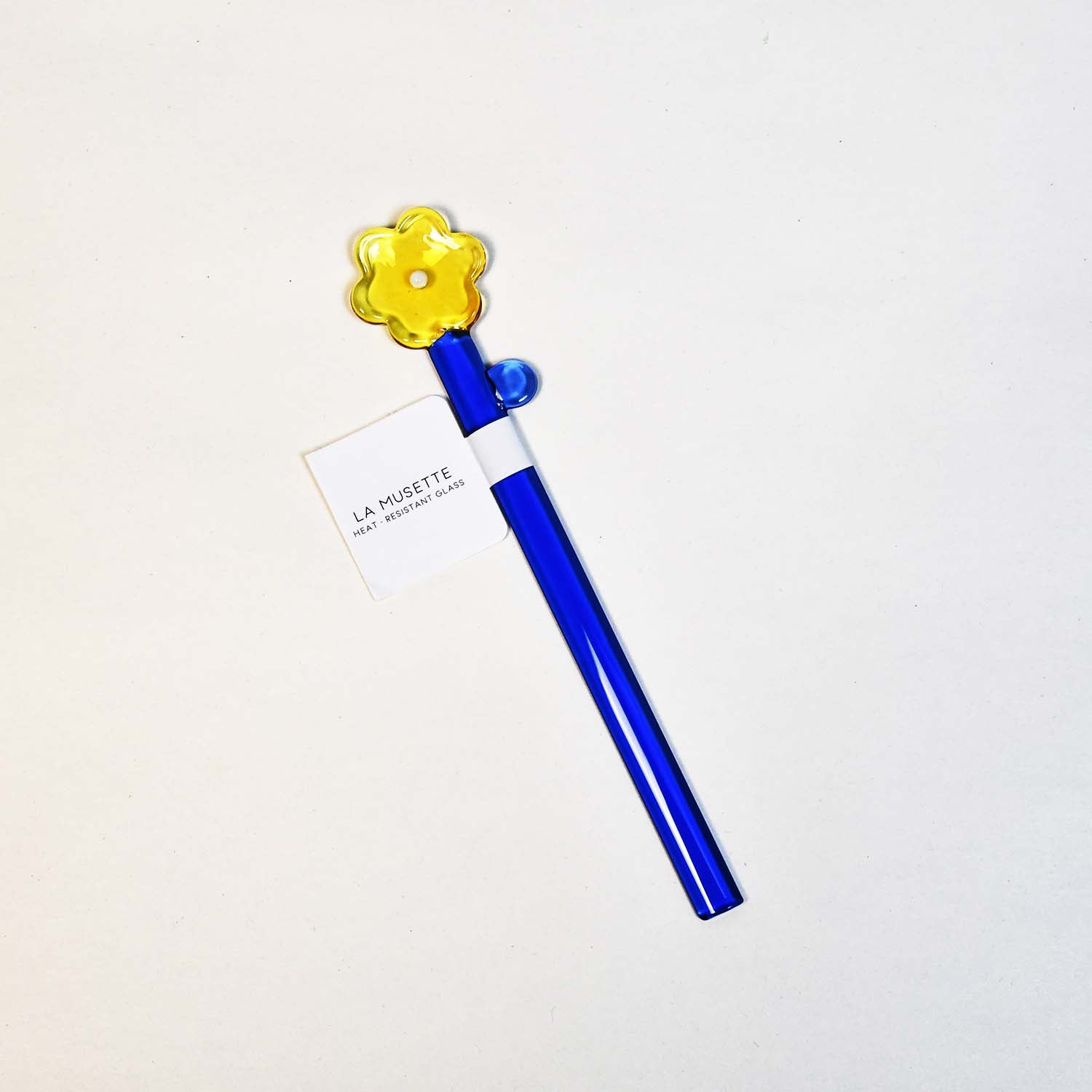 [BISQUE] LA MUSETTE Heat Resistant Flower Muddler - Yellow × Blue