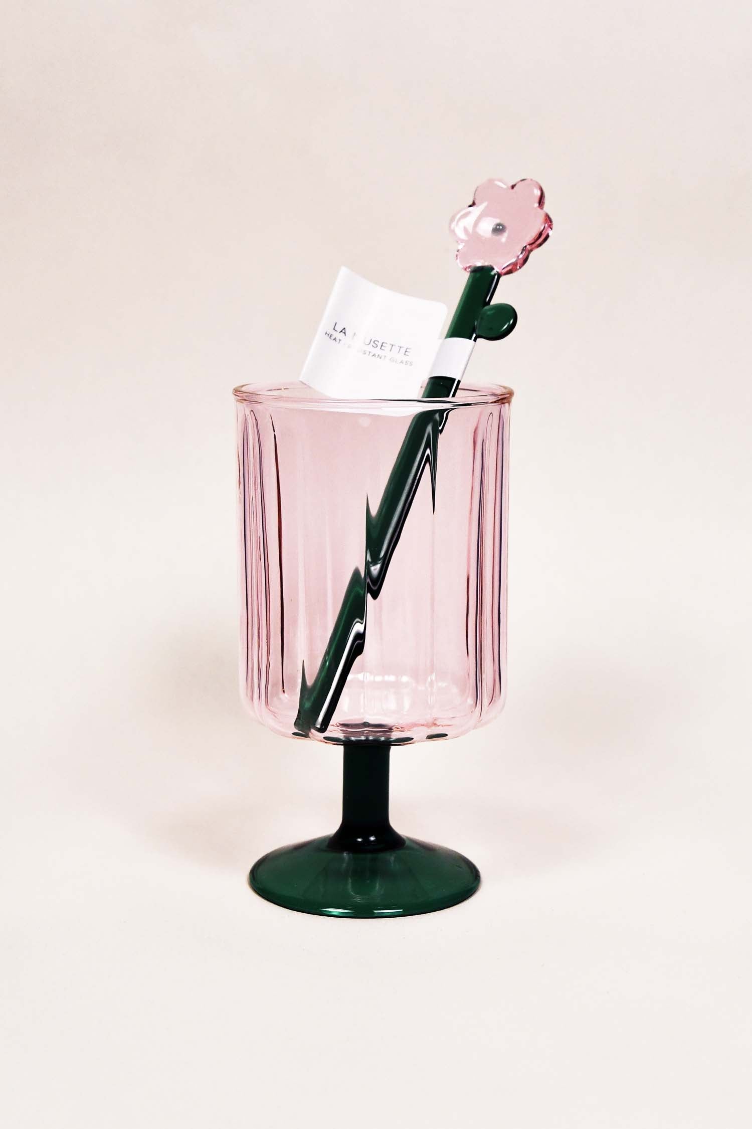 [BISQUE] LA MUSETTE Heat Resistant Flower Muddler - Pink × Green