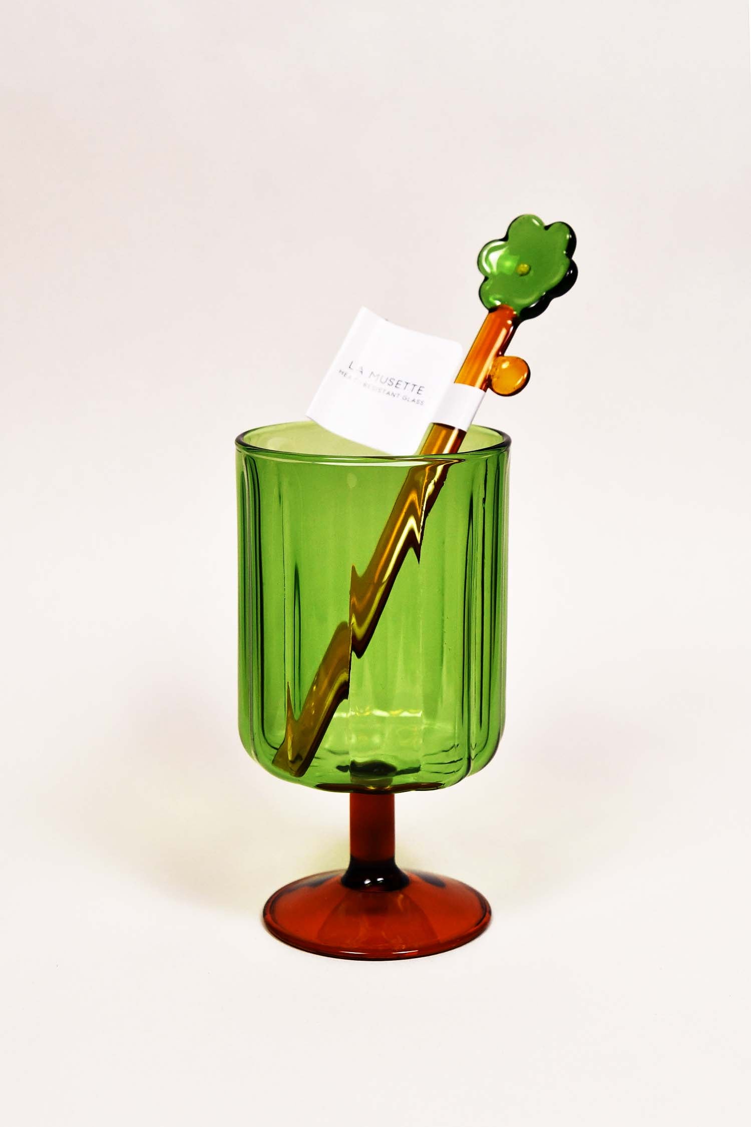 [BISQUE] LA MUSETTE Heat Resistant Flower Muddler - Green × Orange