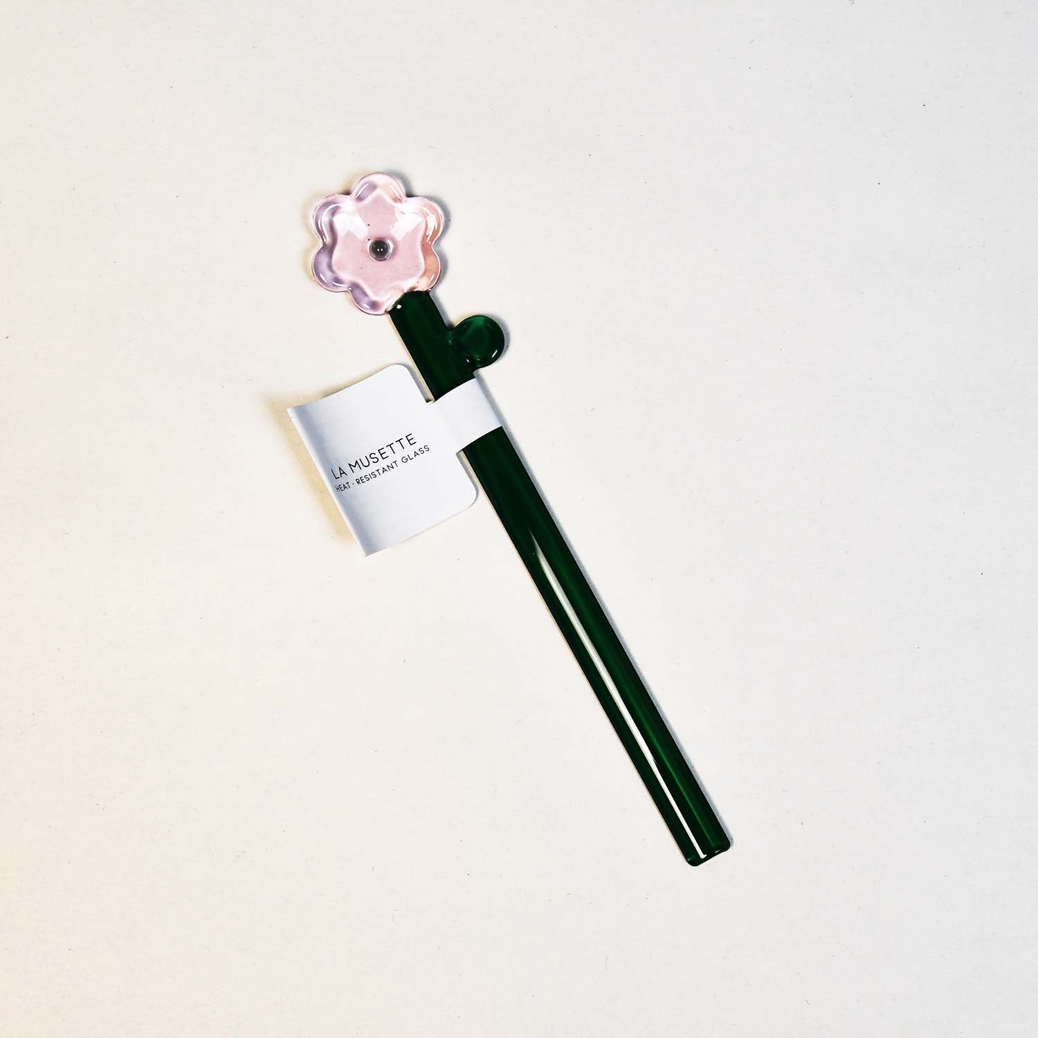 [BISQUE] LA MUSETTE Heat Resistant Flower Muddler - Pink × Green
