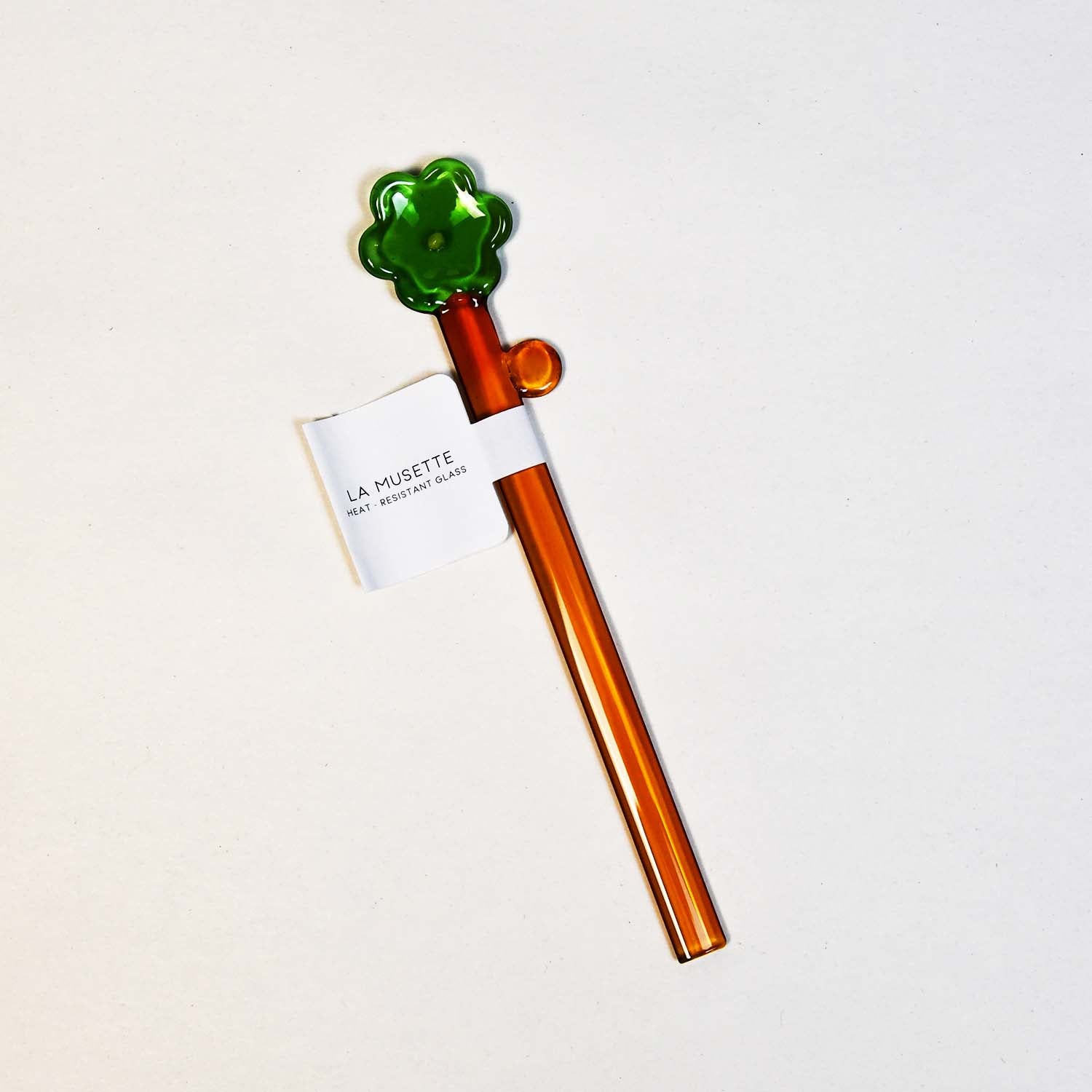 [BISQUE] LA MUSETTE Heat Resistant Flower Muddler - Green × Orange