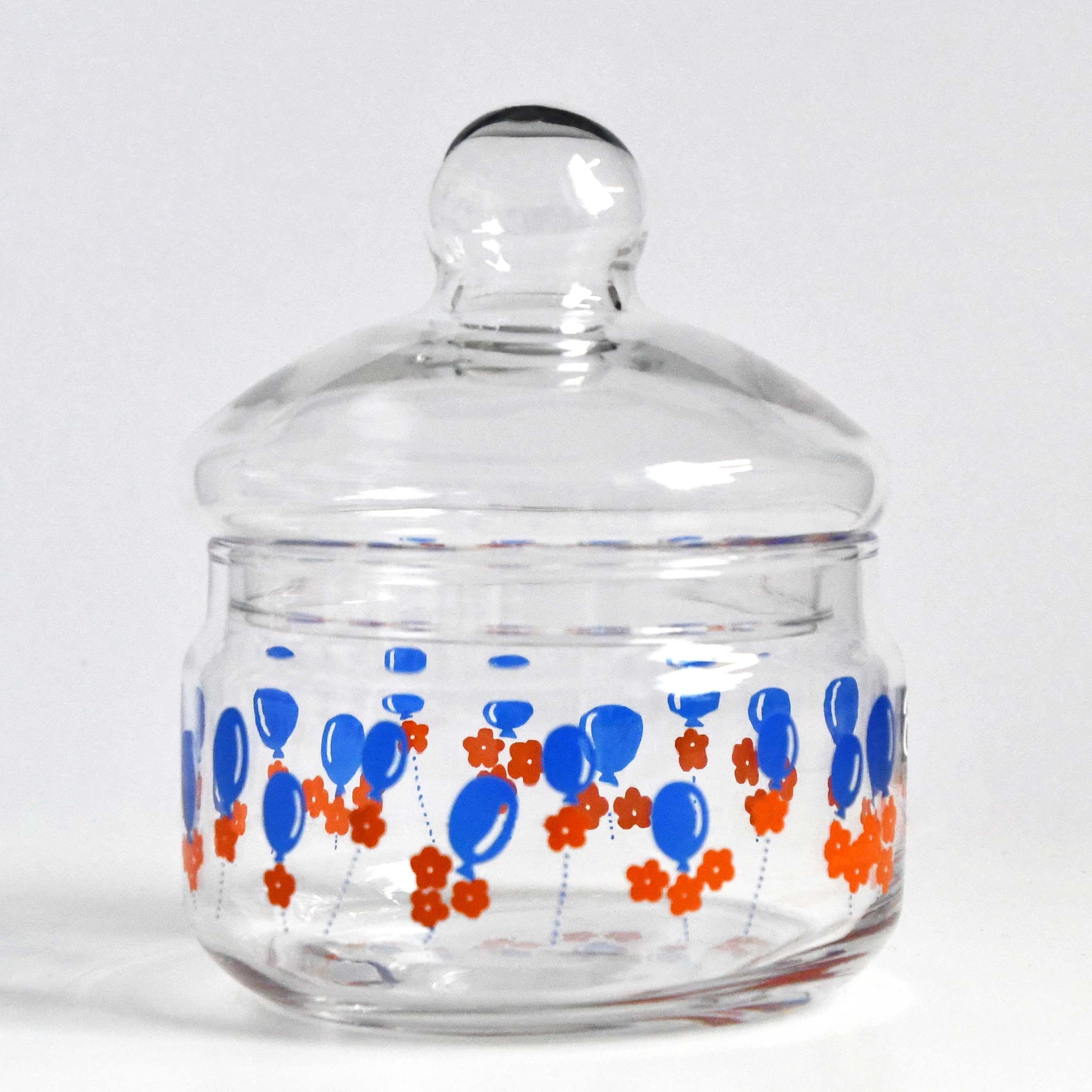 Aderia Retro Candy case glassware, Japanese retro illustration and high-quality design