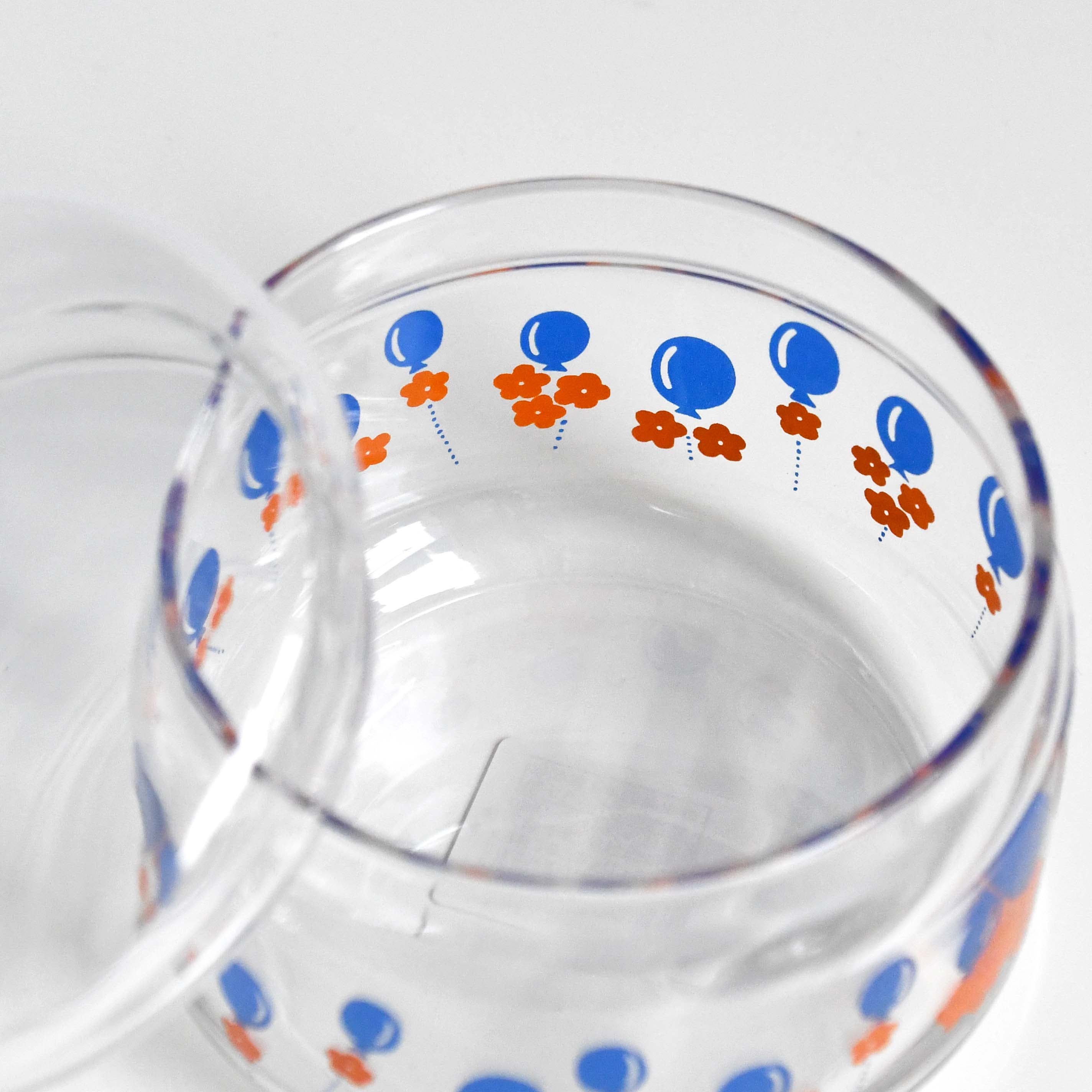 Aderia Retro Candy case glassware, Japanese retro illustration and high-quality design